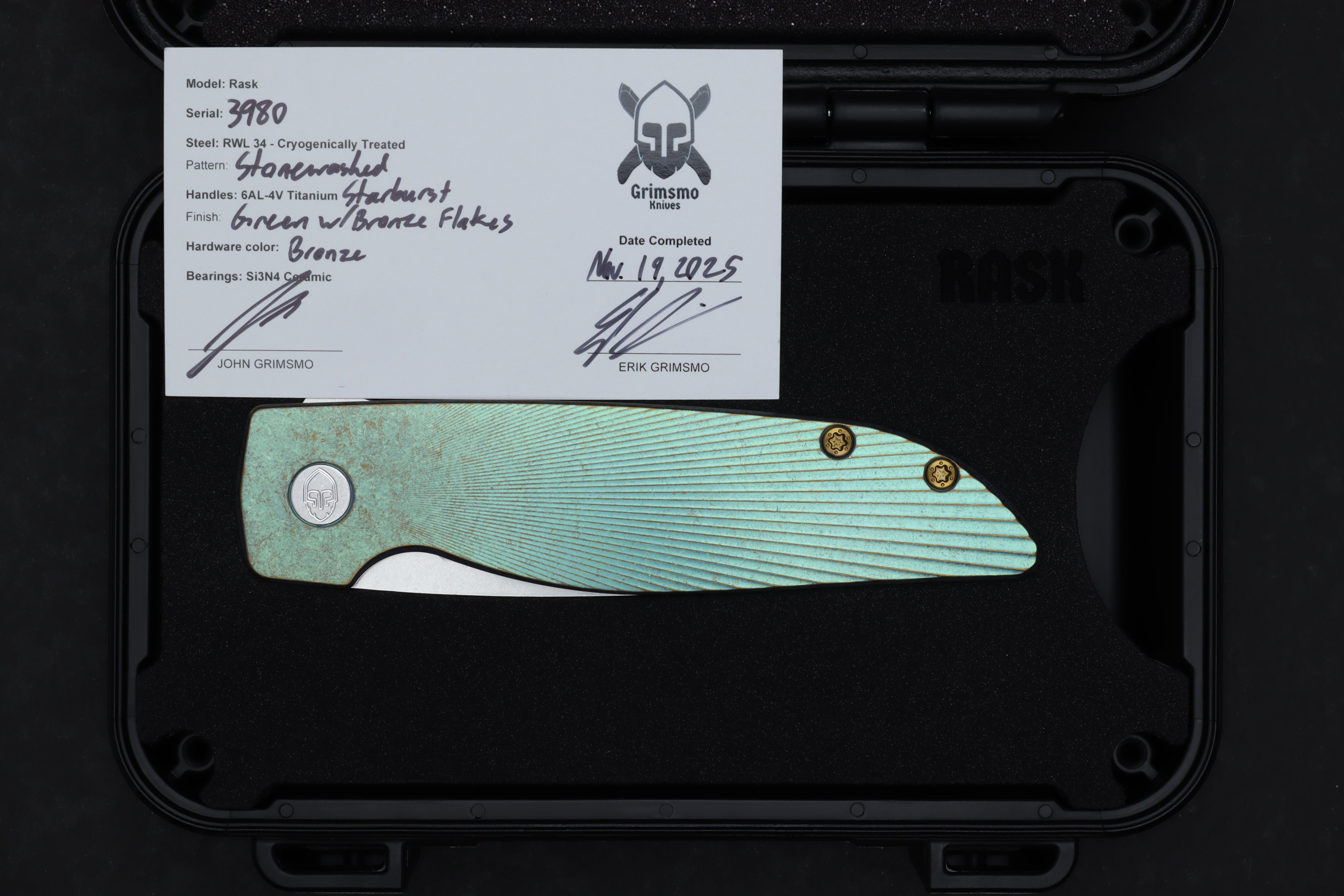 Rask #3980 9278341125