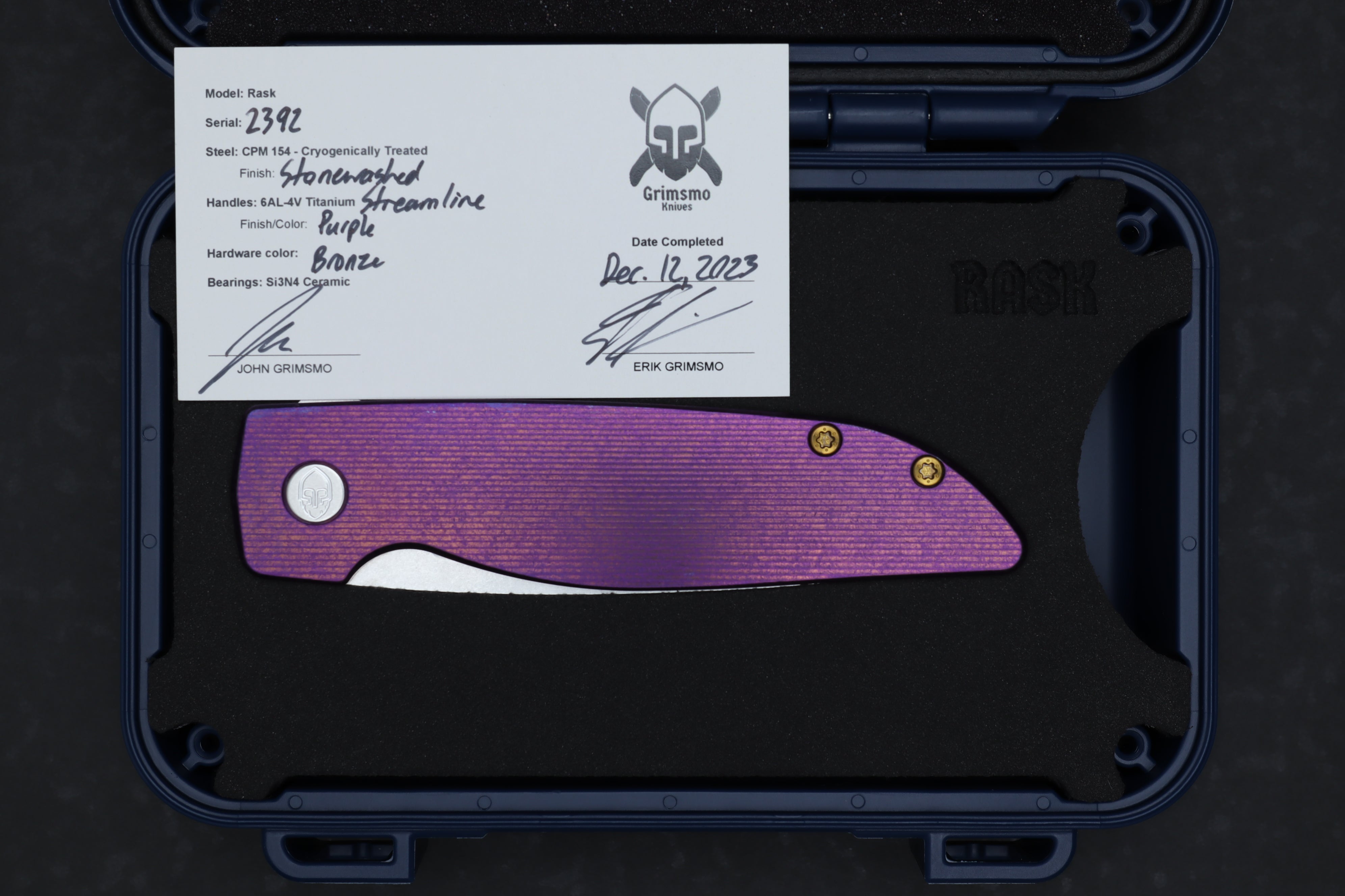 Rask #2392 8594851213