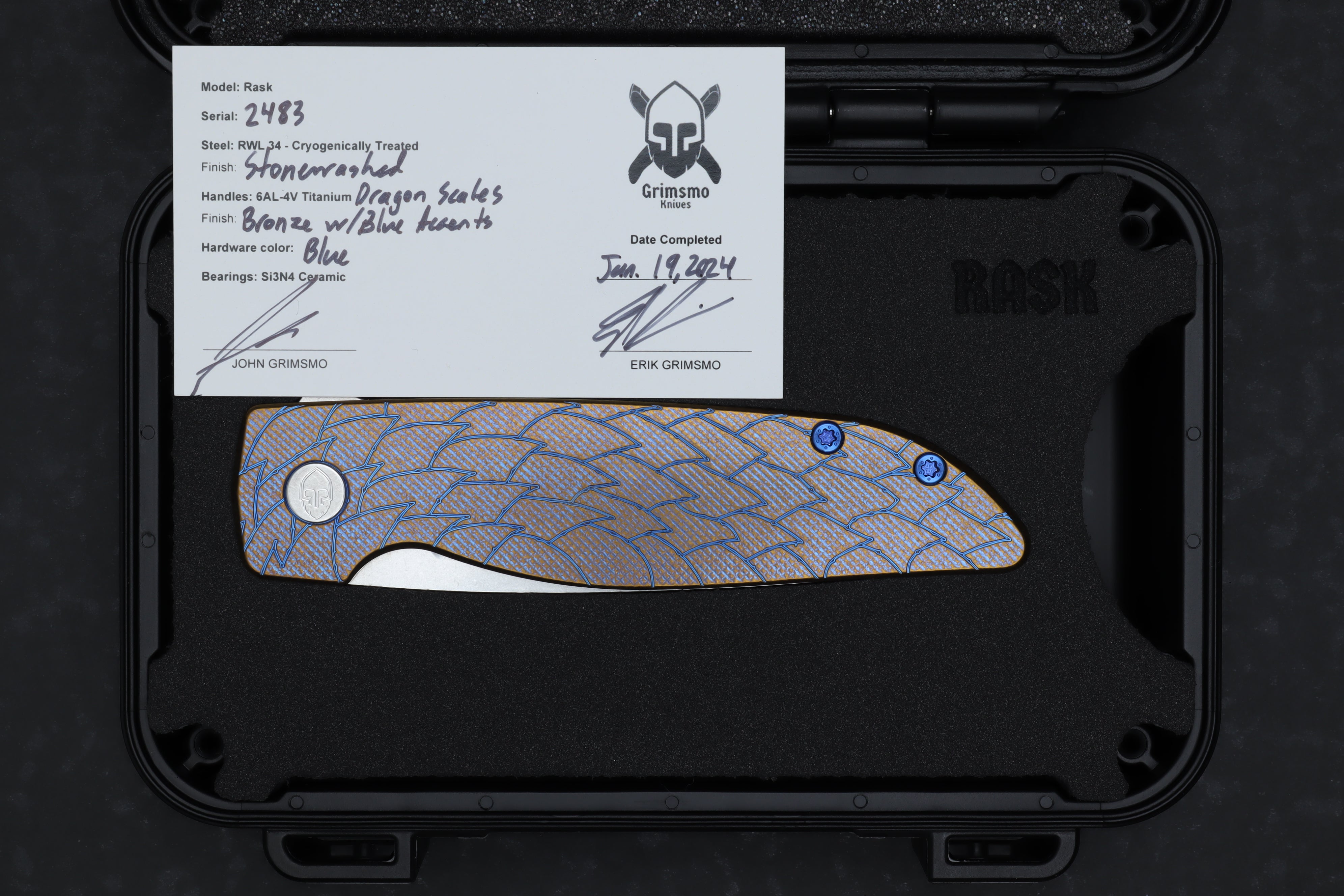 Rask #2483 8594850123