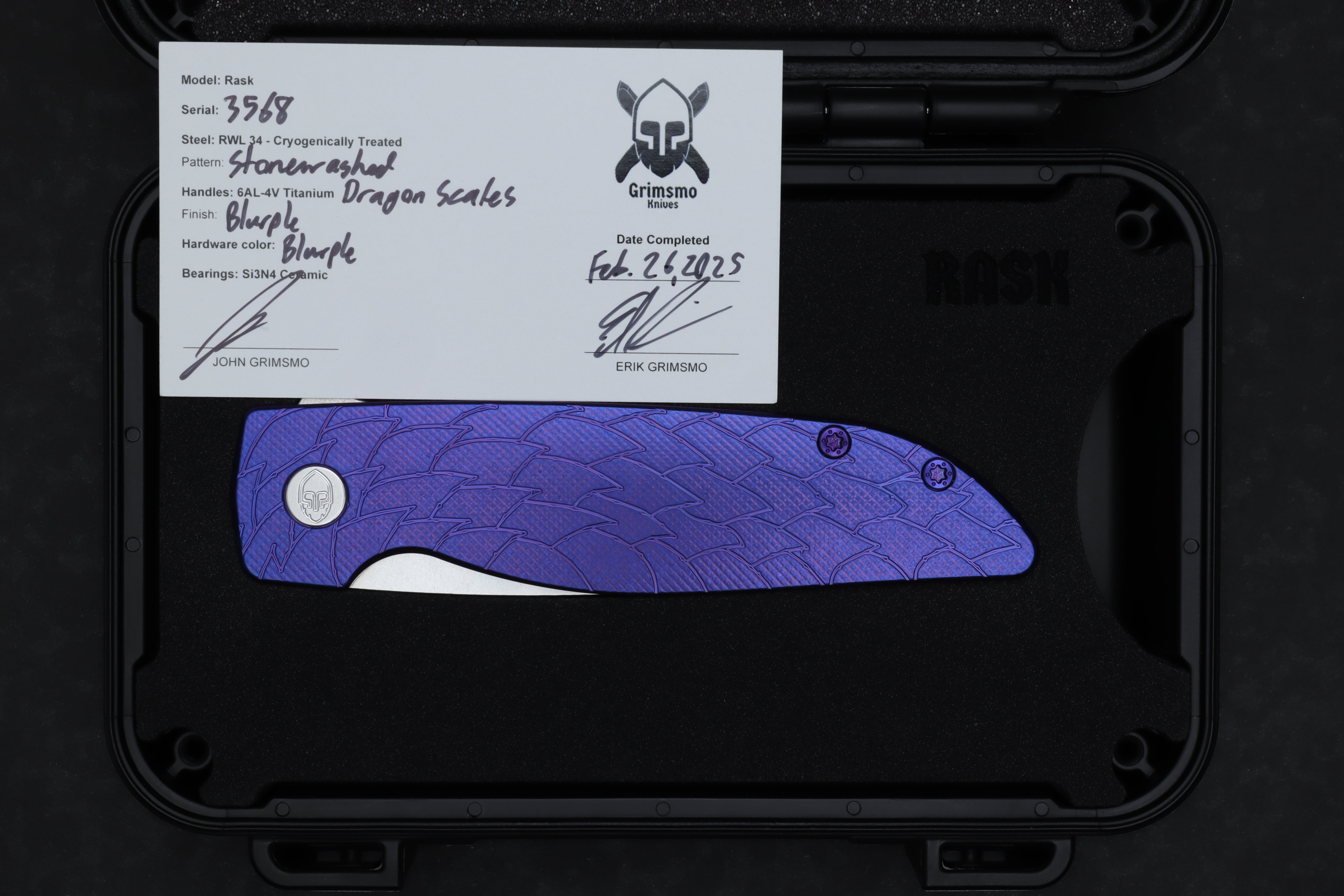 Rask #3568 9278340228