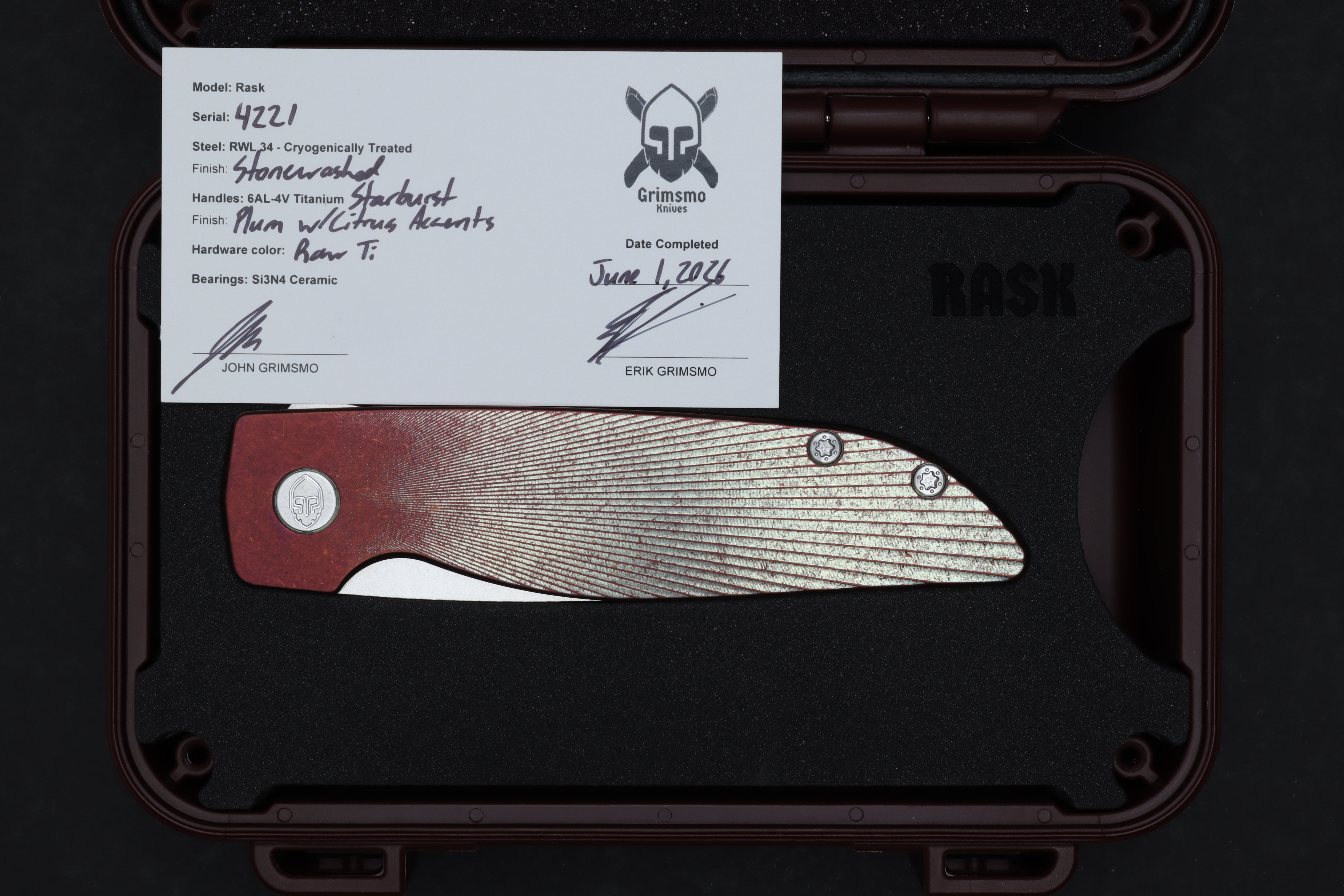 Rask #4221 9278340602