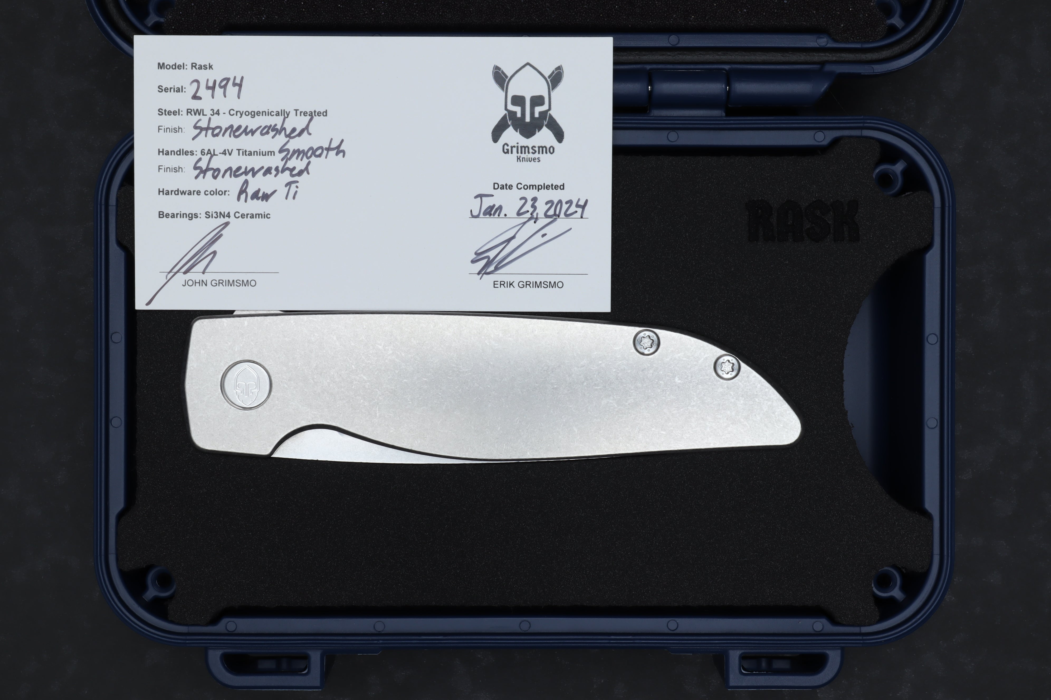 Rask #2494 8594850124