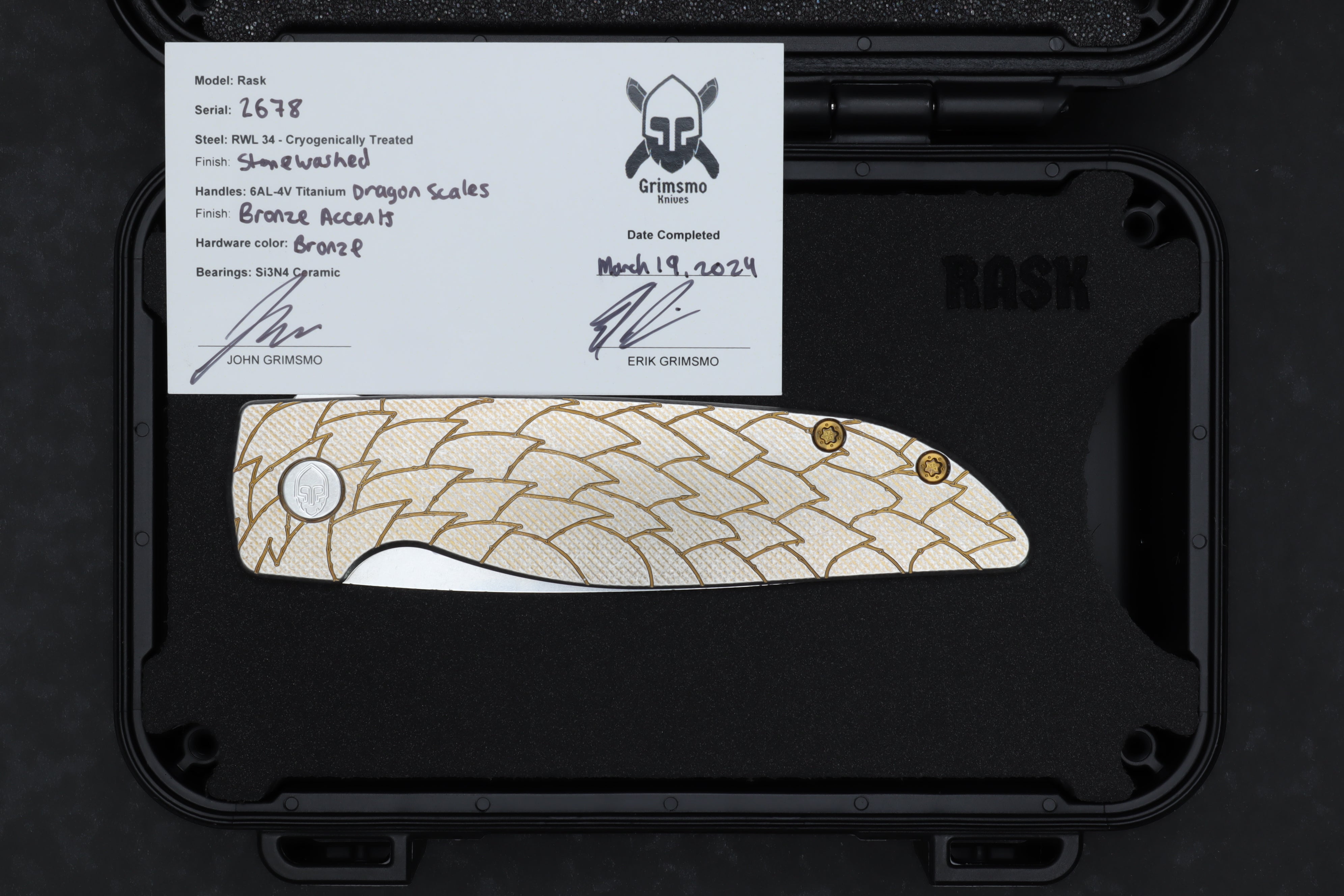 Rask #2678 9278340325