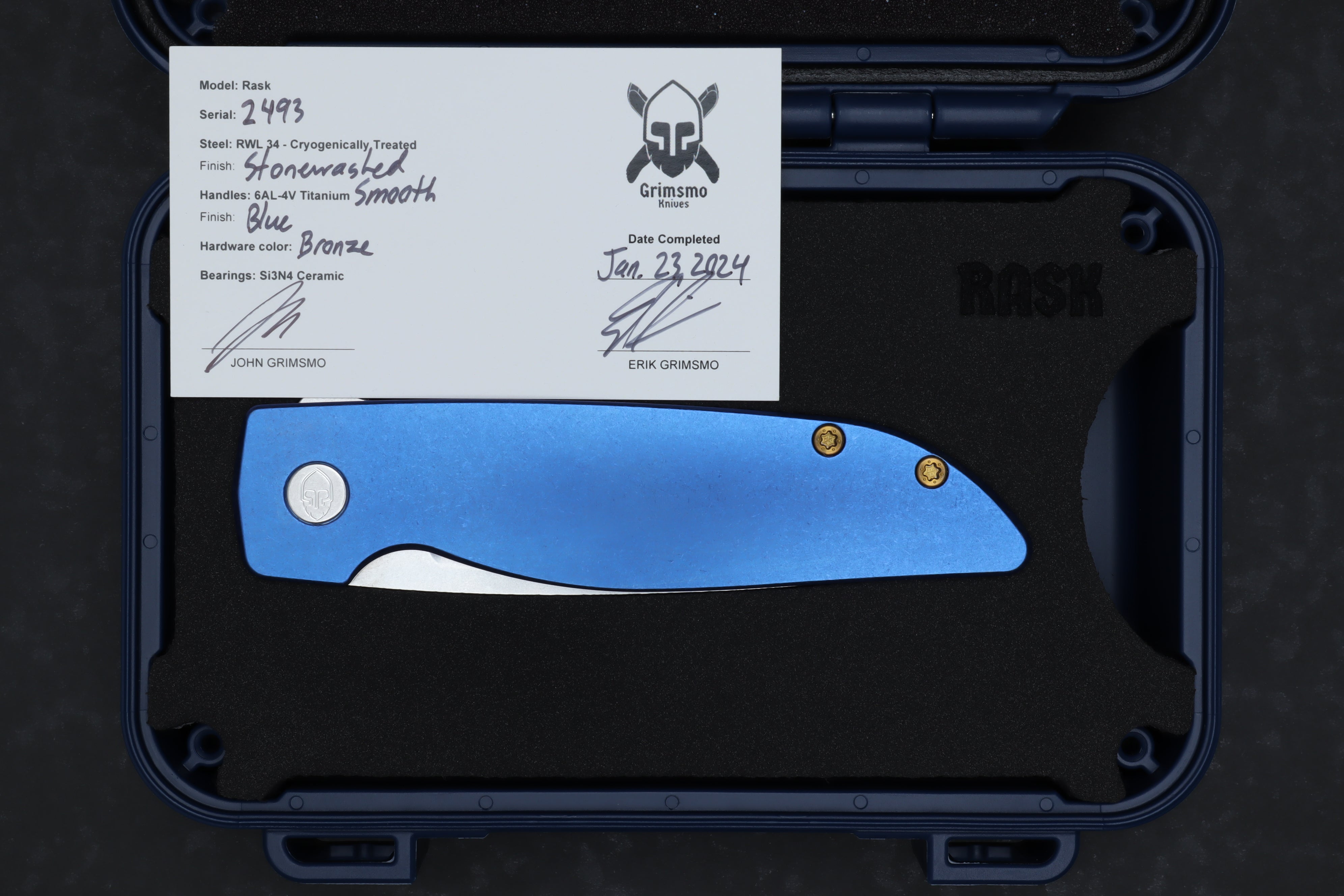 Rask #2493 8594850124