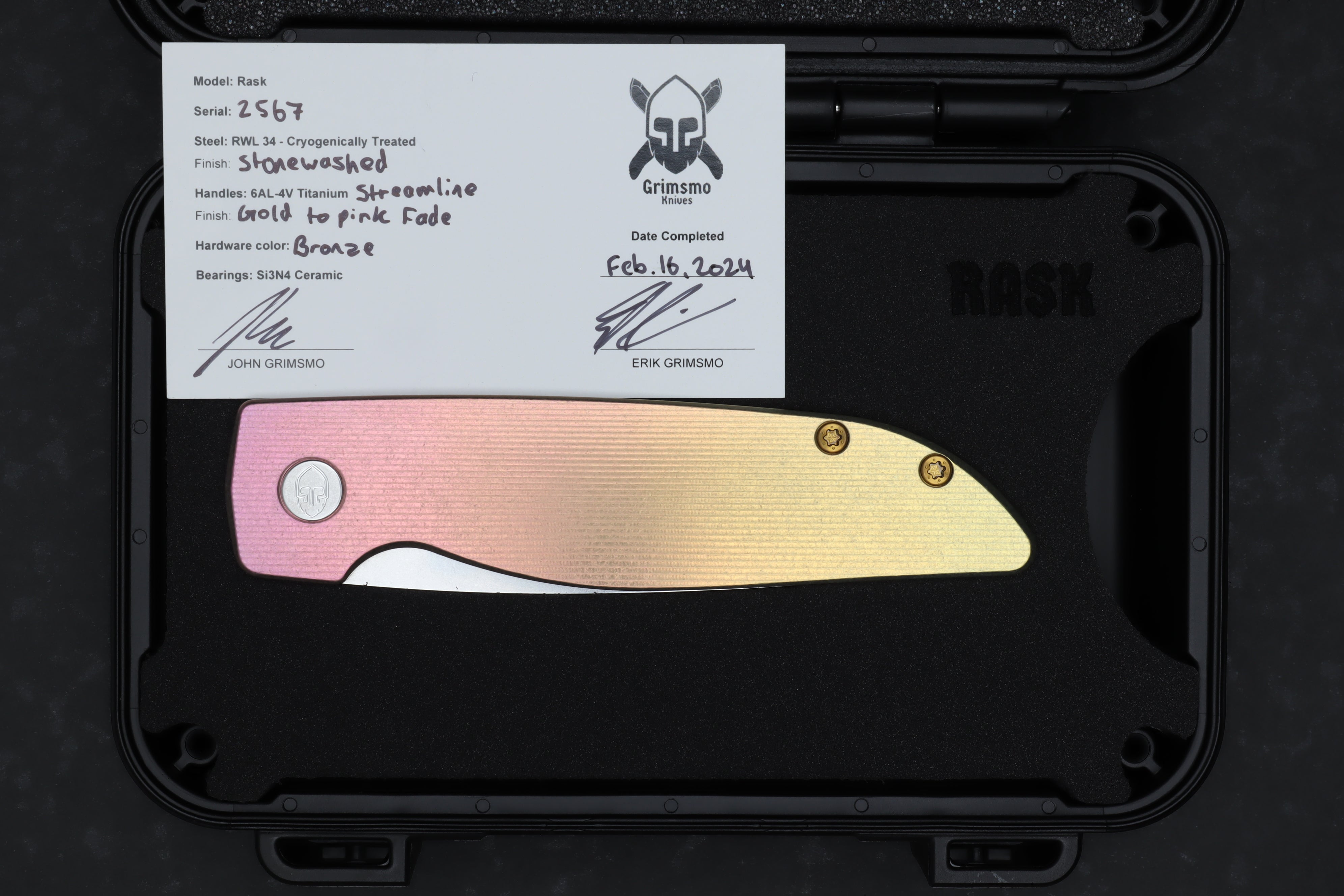 Rask #2567 9278340221