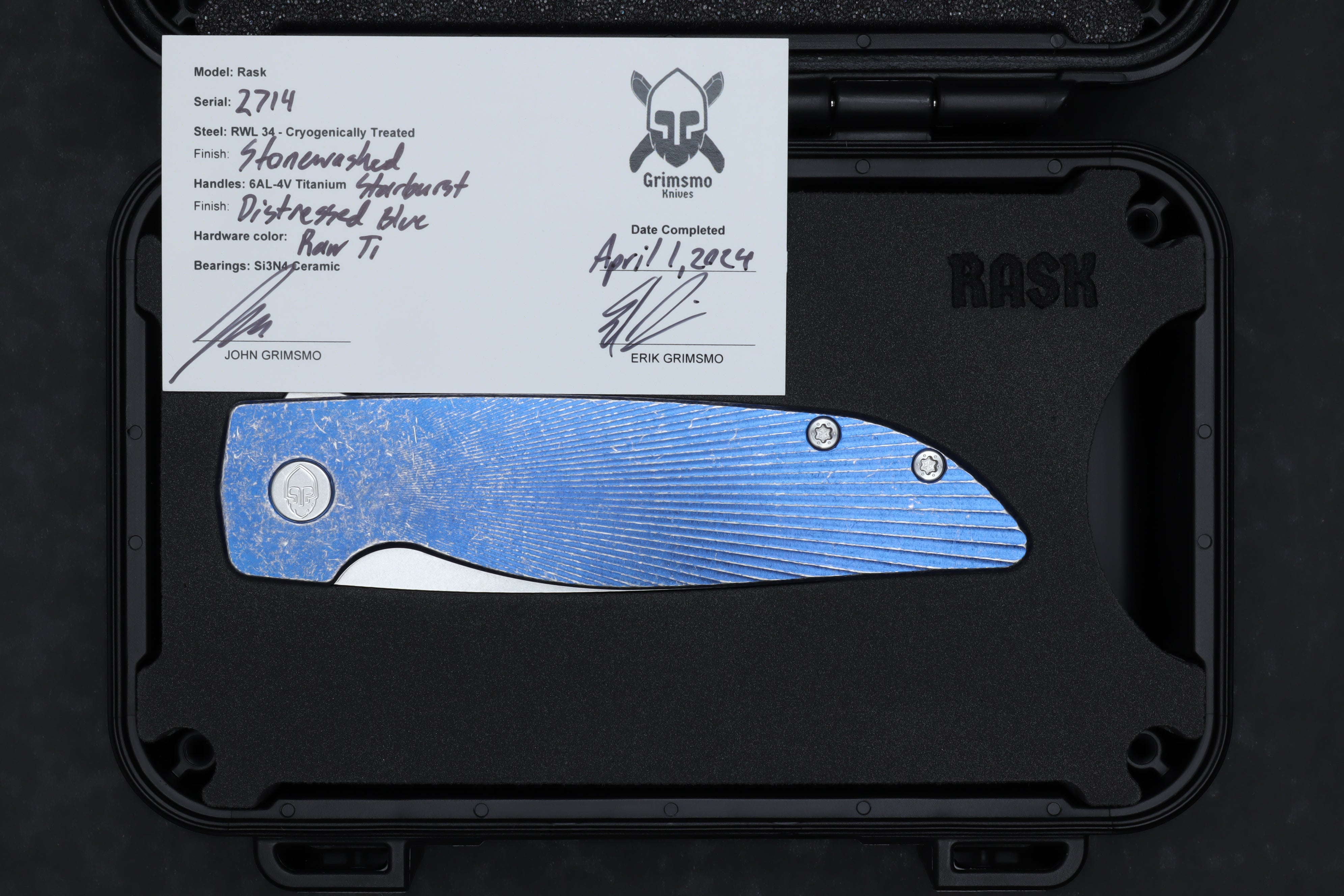 Rask #2714 9278340403