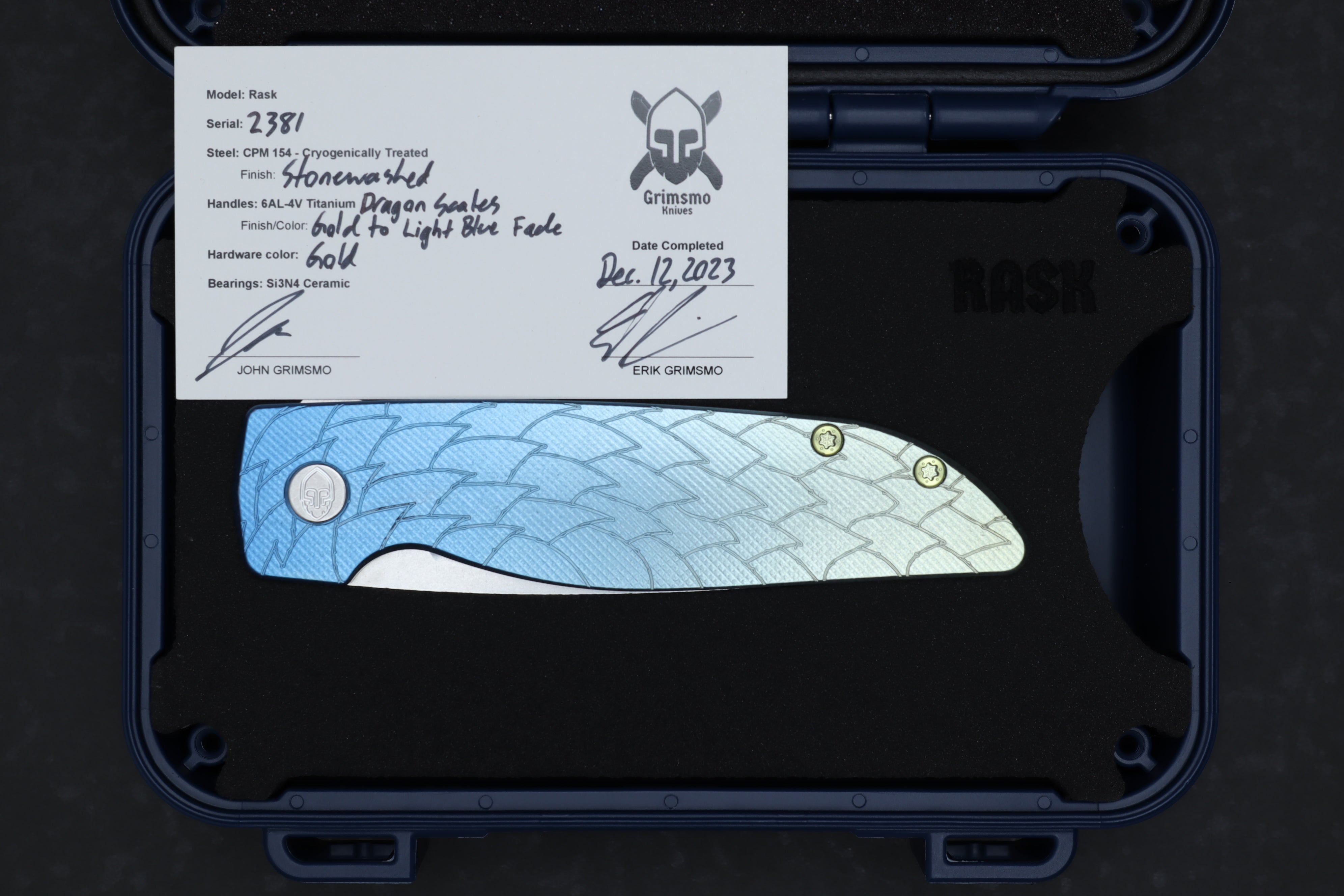 Rask #2381 8594851213