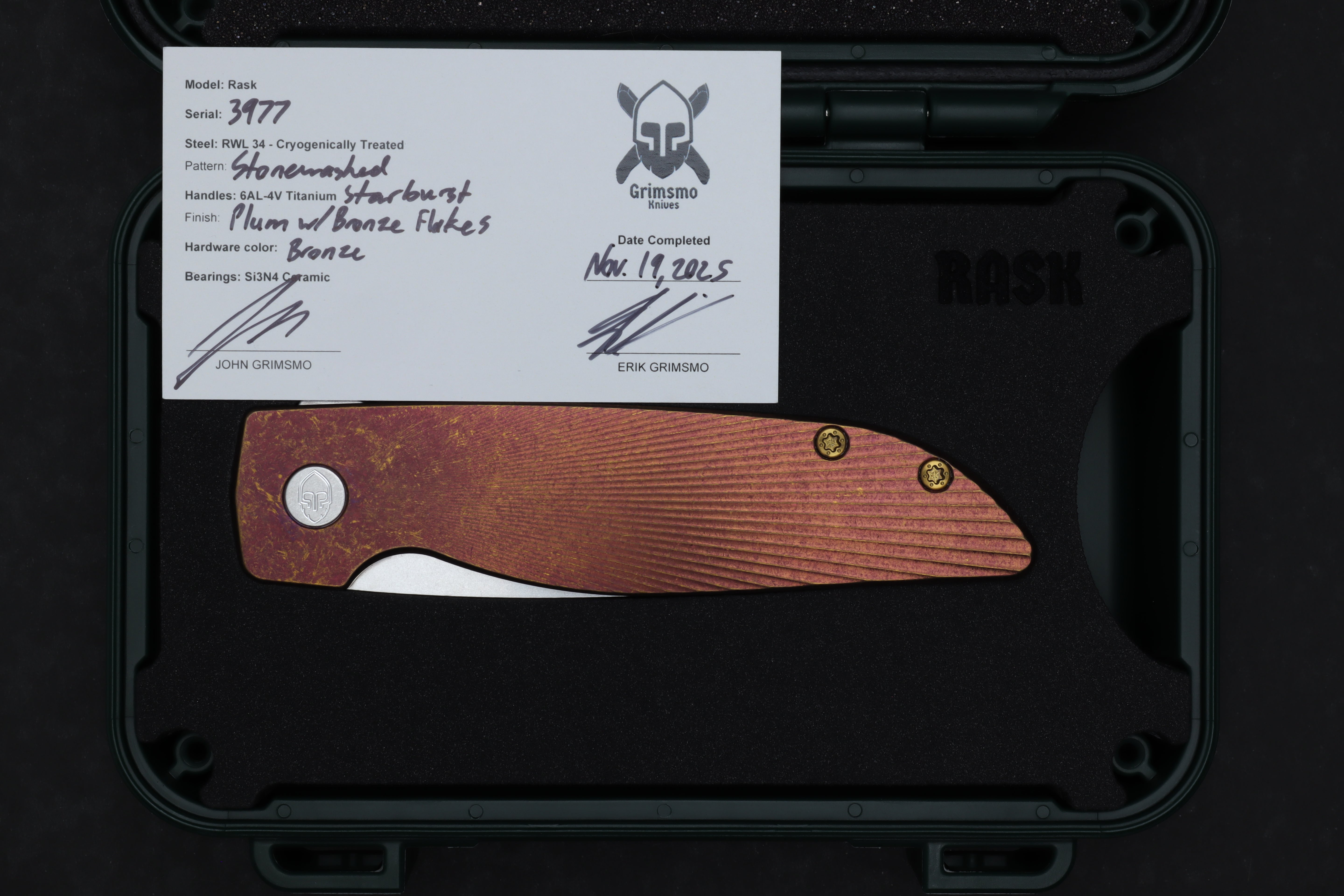 Rask #3977 9278341125