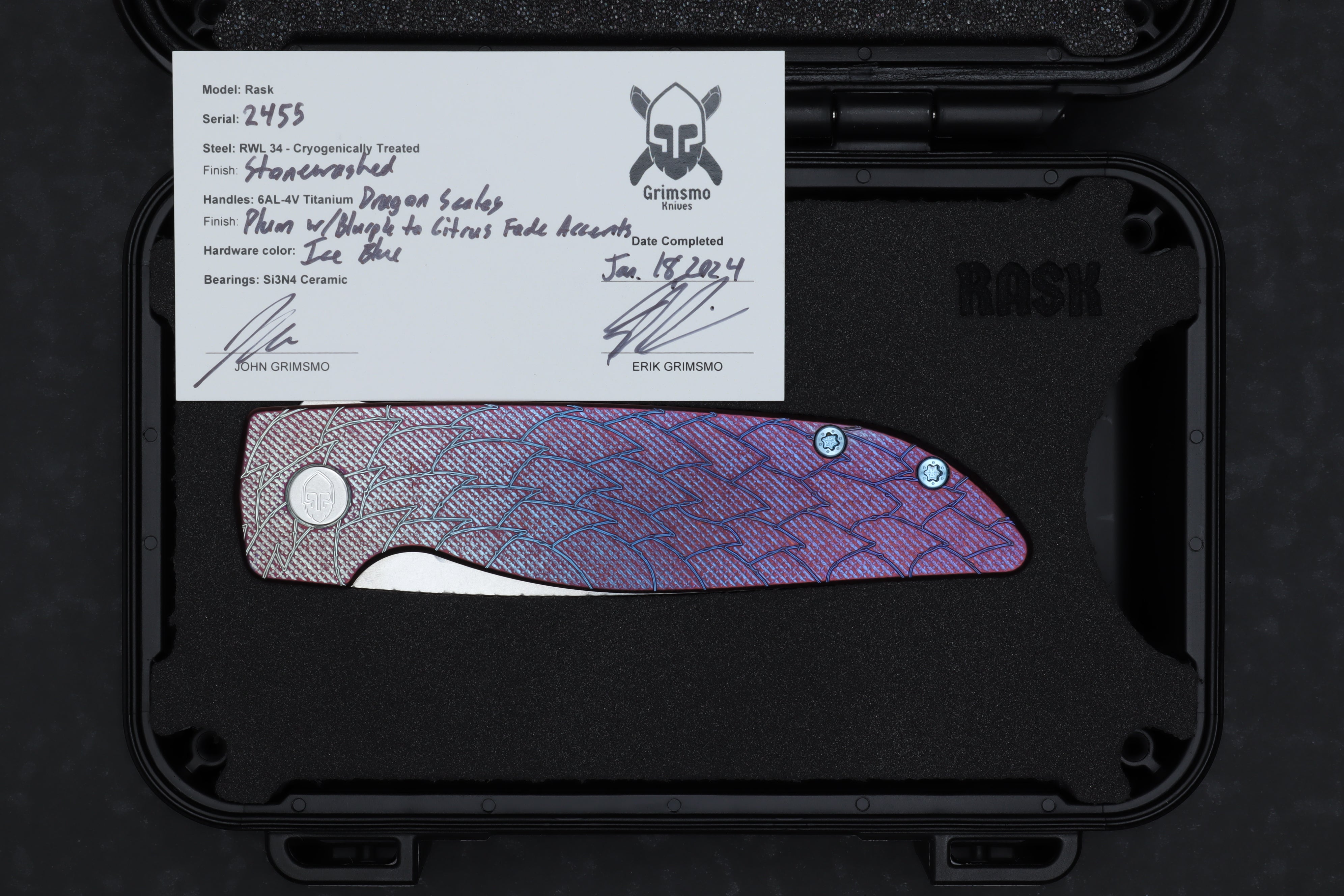 Rask #2455 8594850123