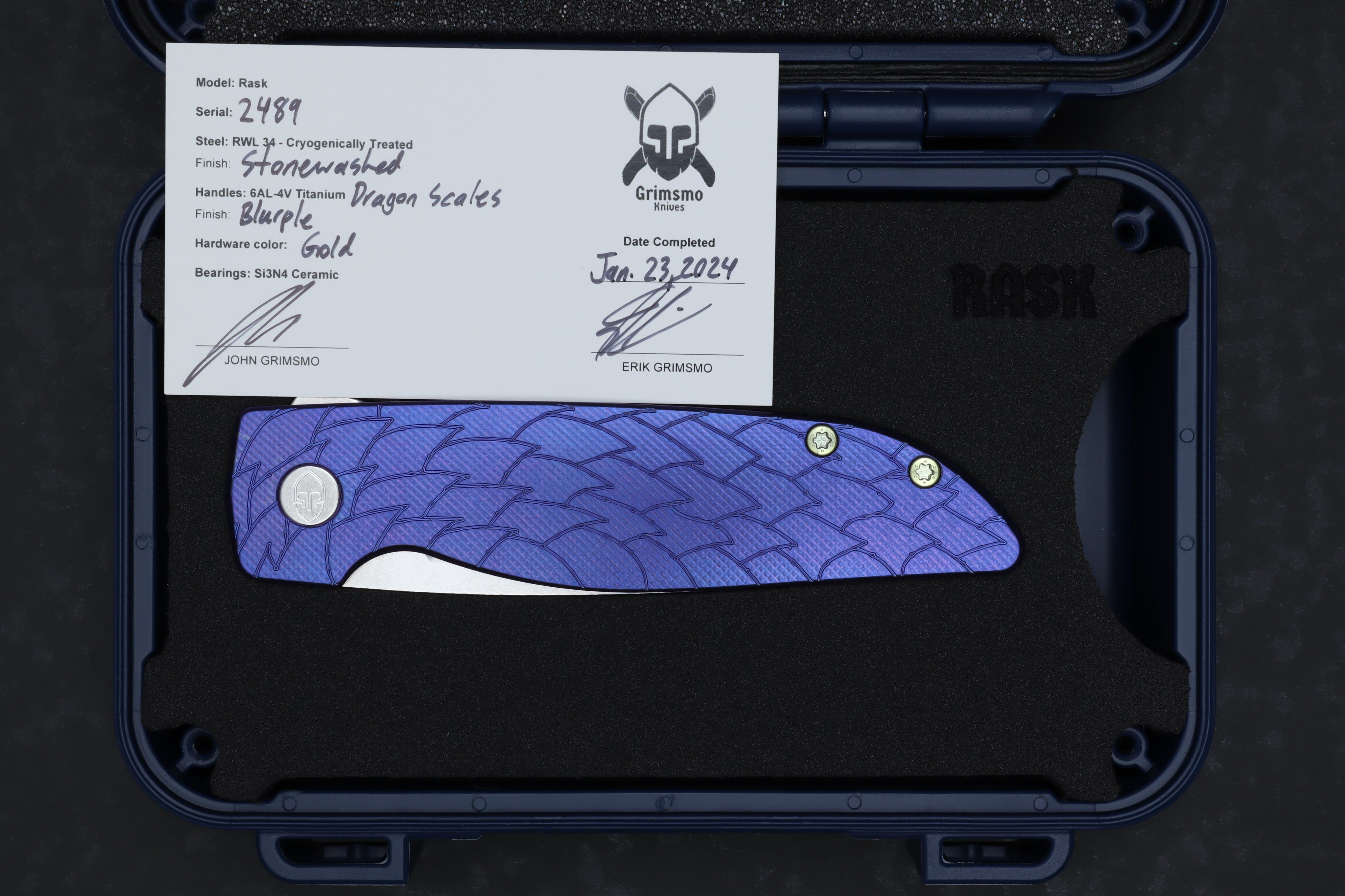 Rask #2489 8594850124