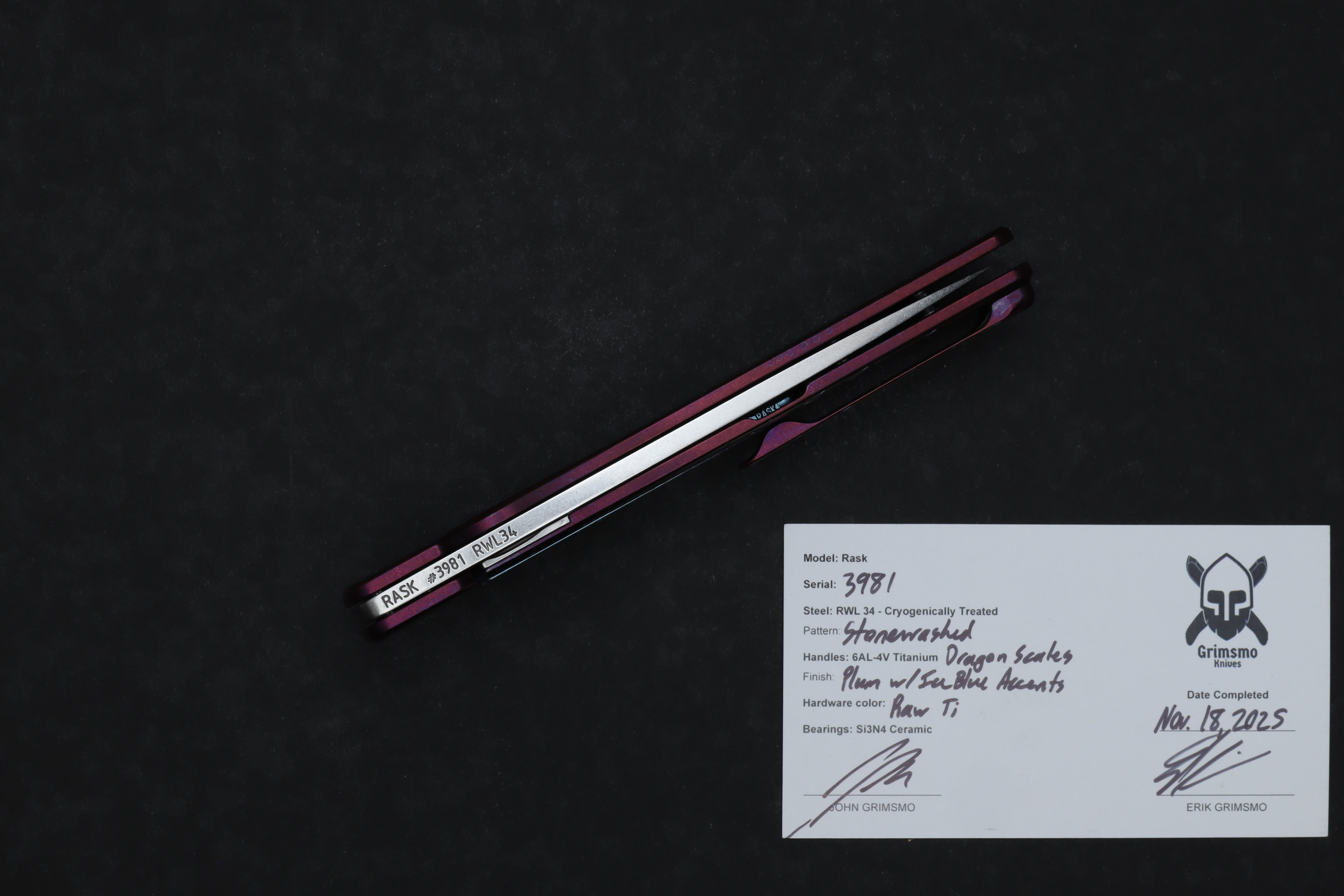 Rask #3981 9278341125