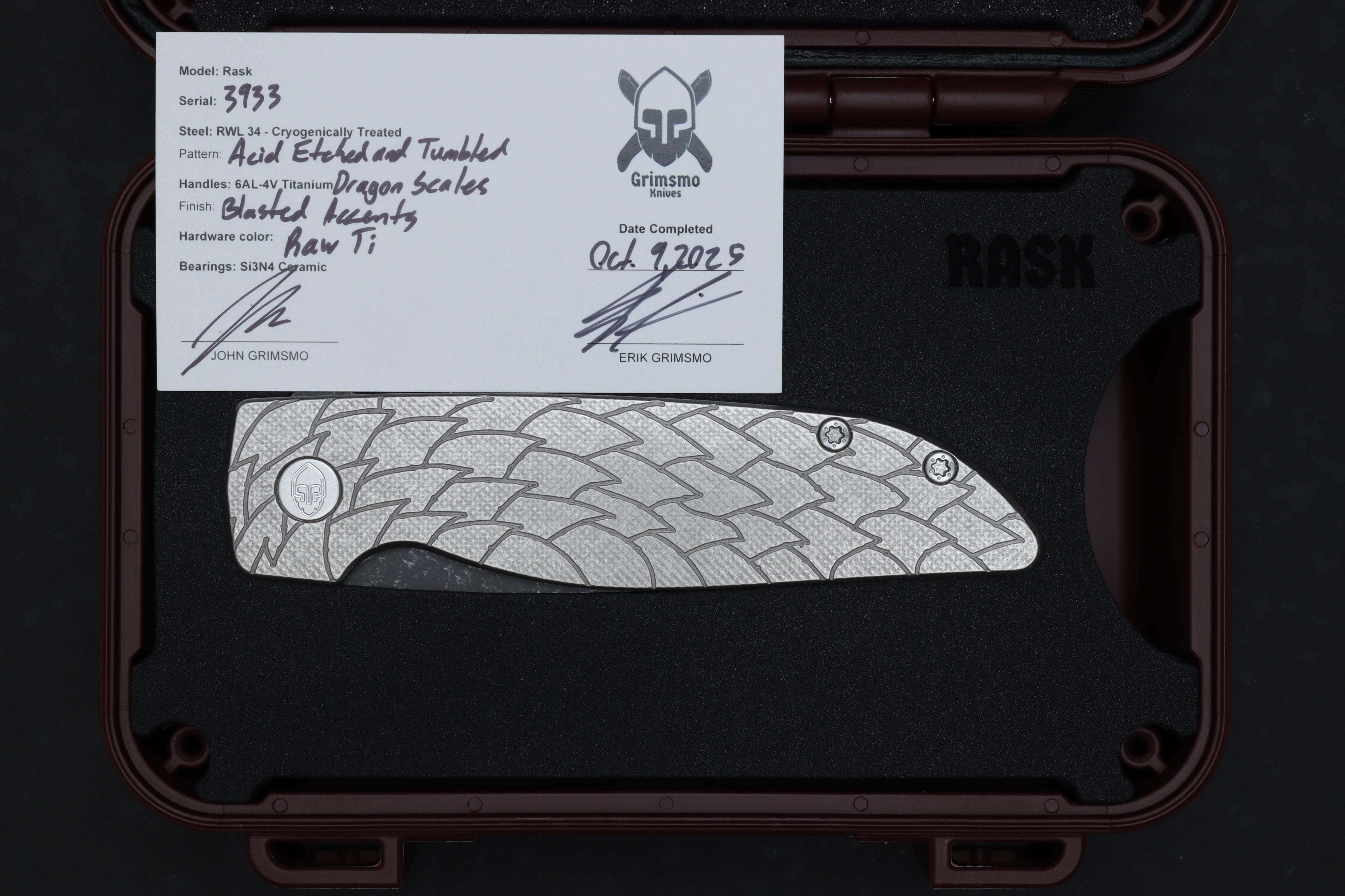 Rask #3933 9278341016