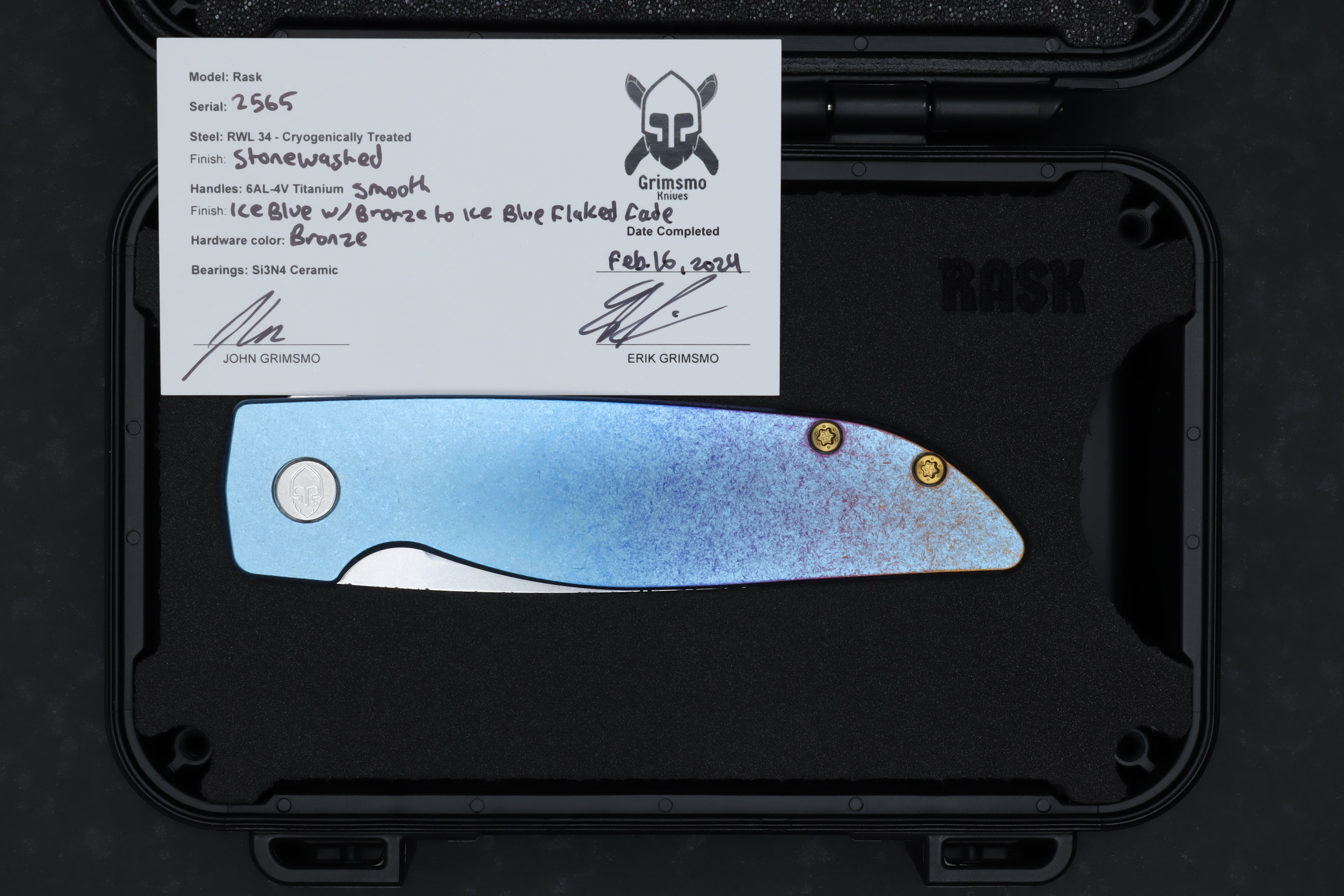 Rask #2565 9278340221