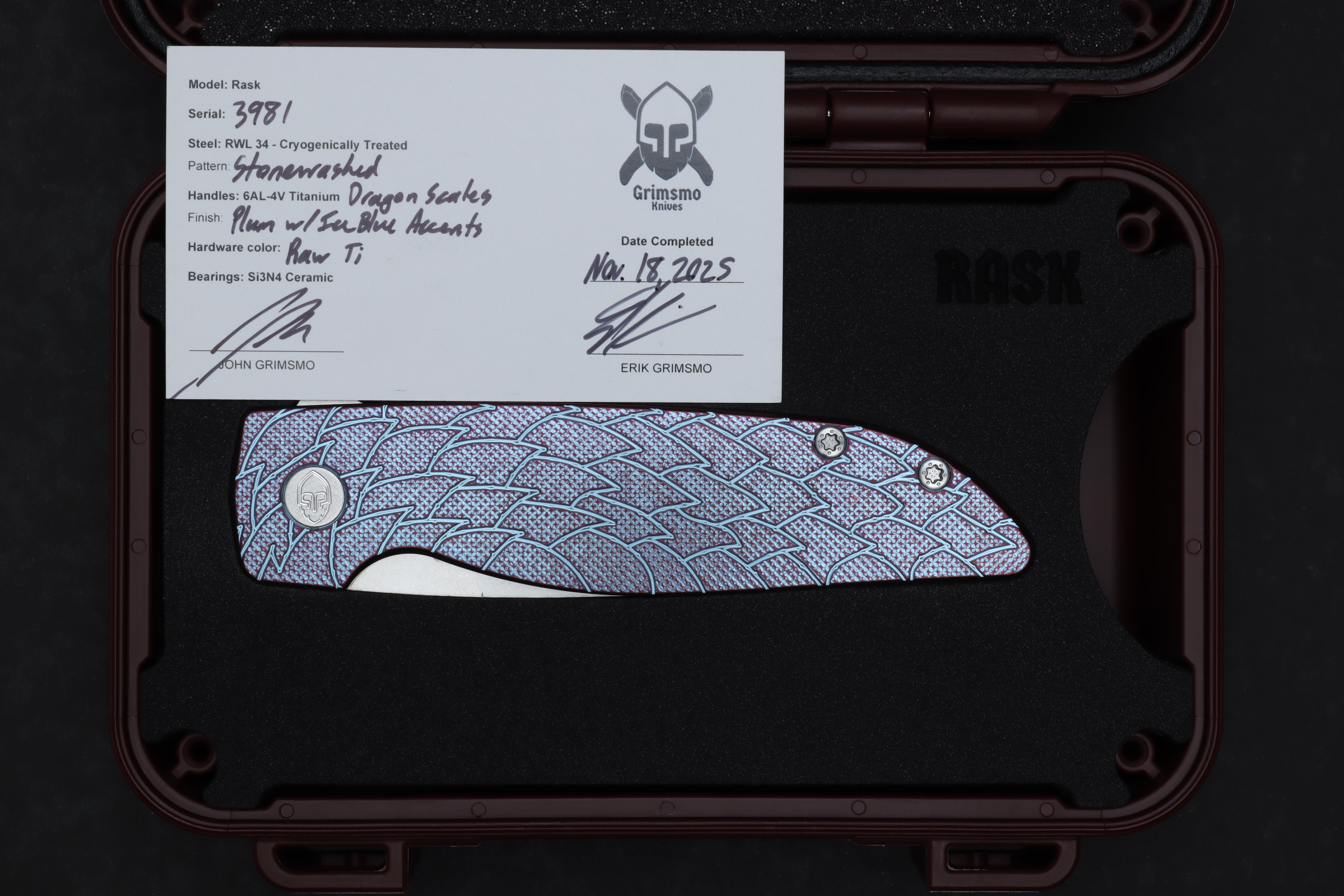 Rask #3981 9278341125