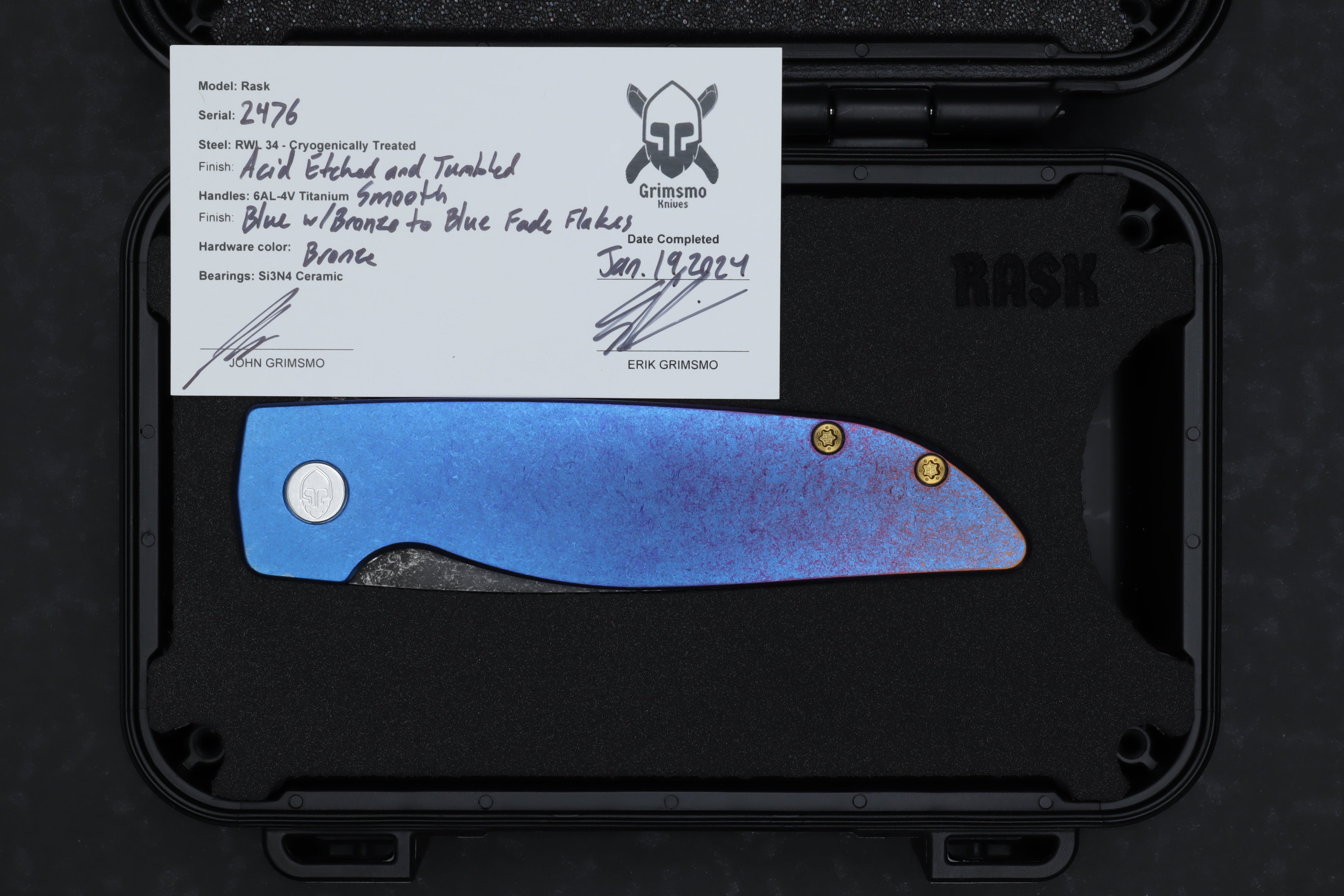 Rask #2476 8594850123