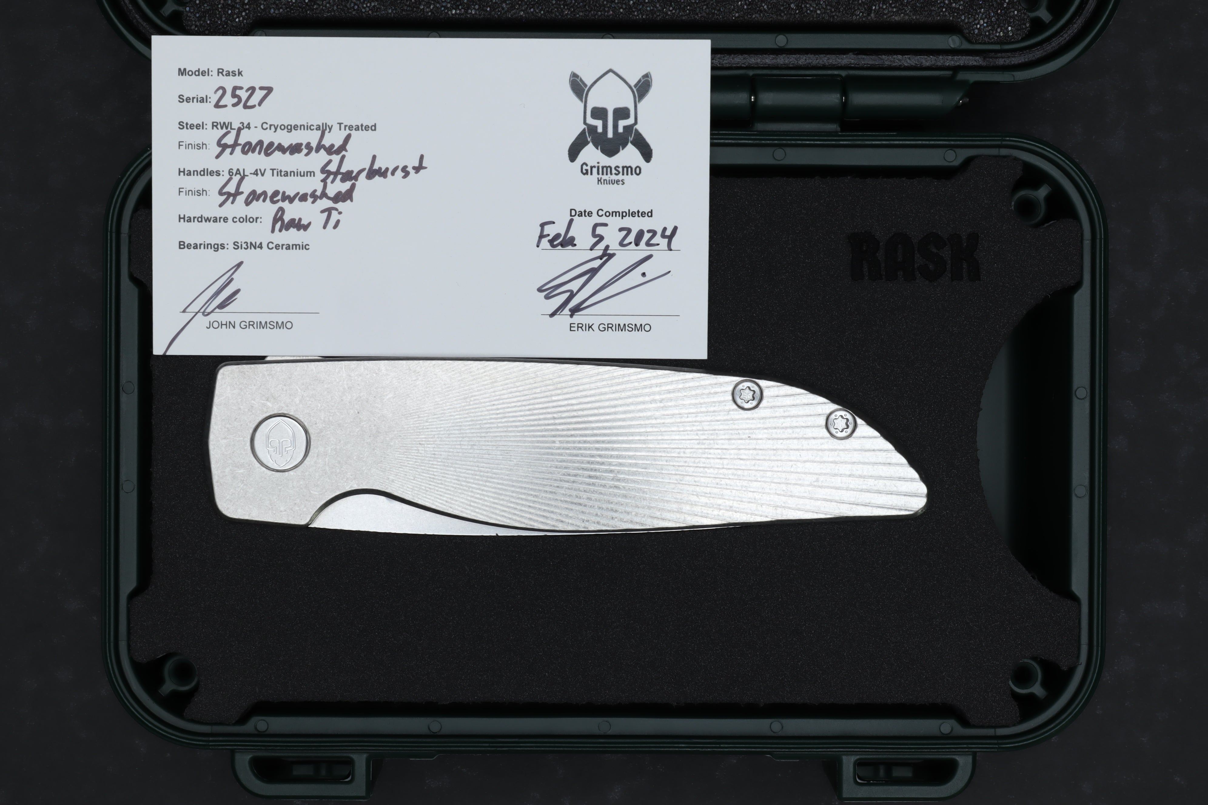 Rask #2527 9278340208