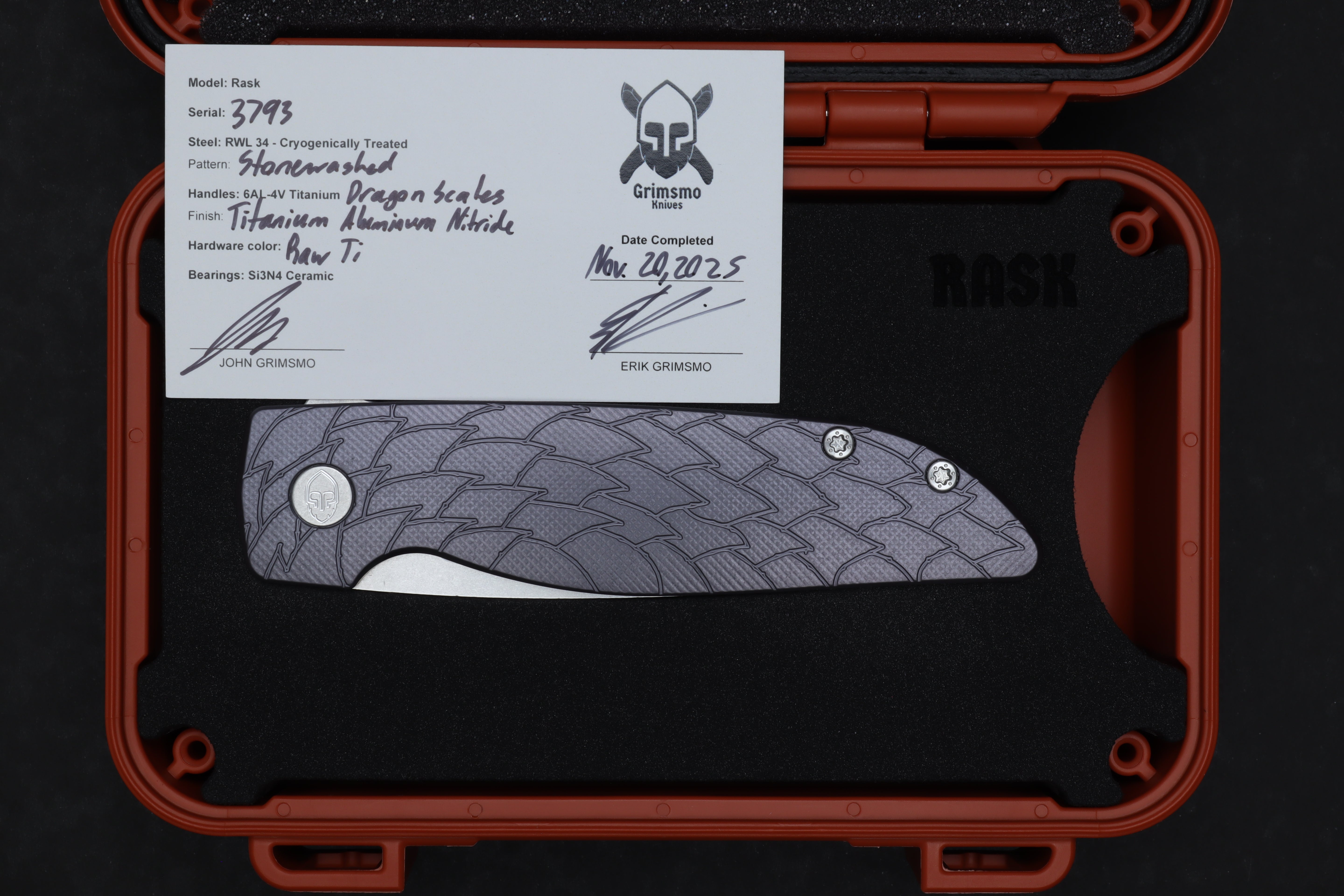 Rask #3793 9278341125