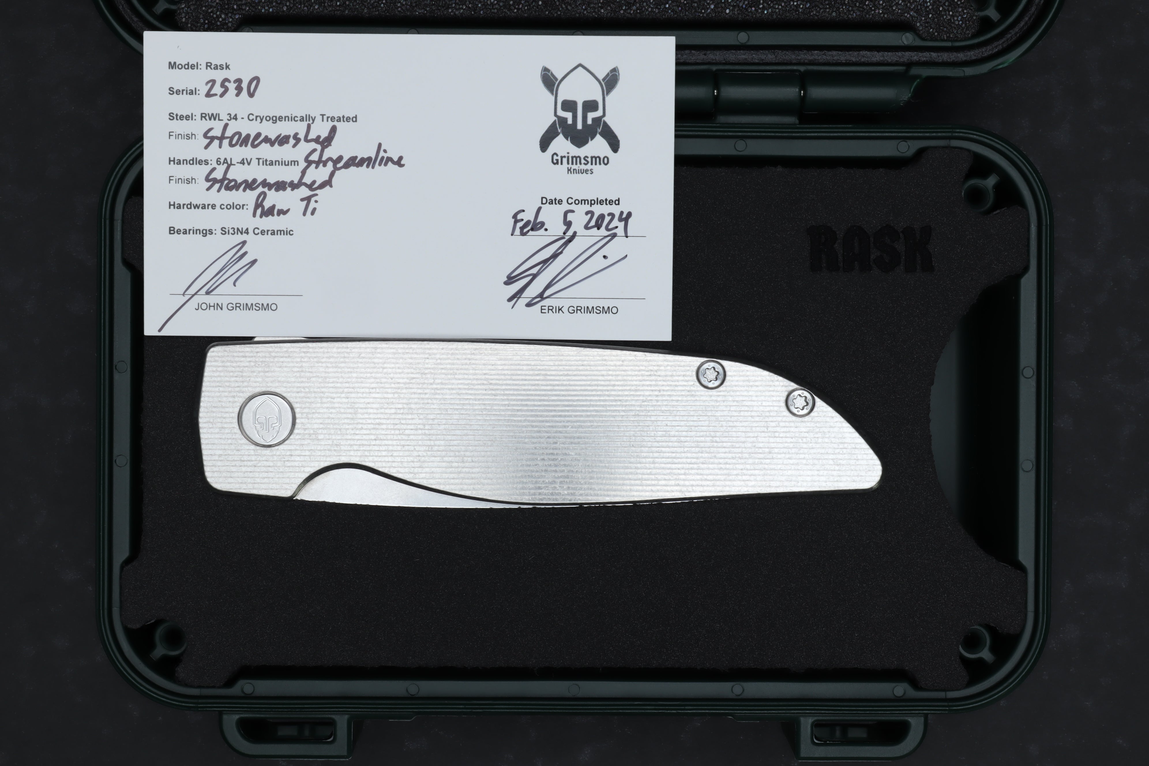 Rask #2530 9278340208