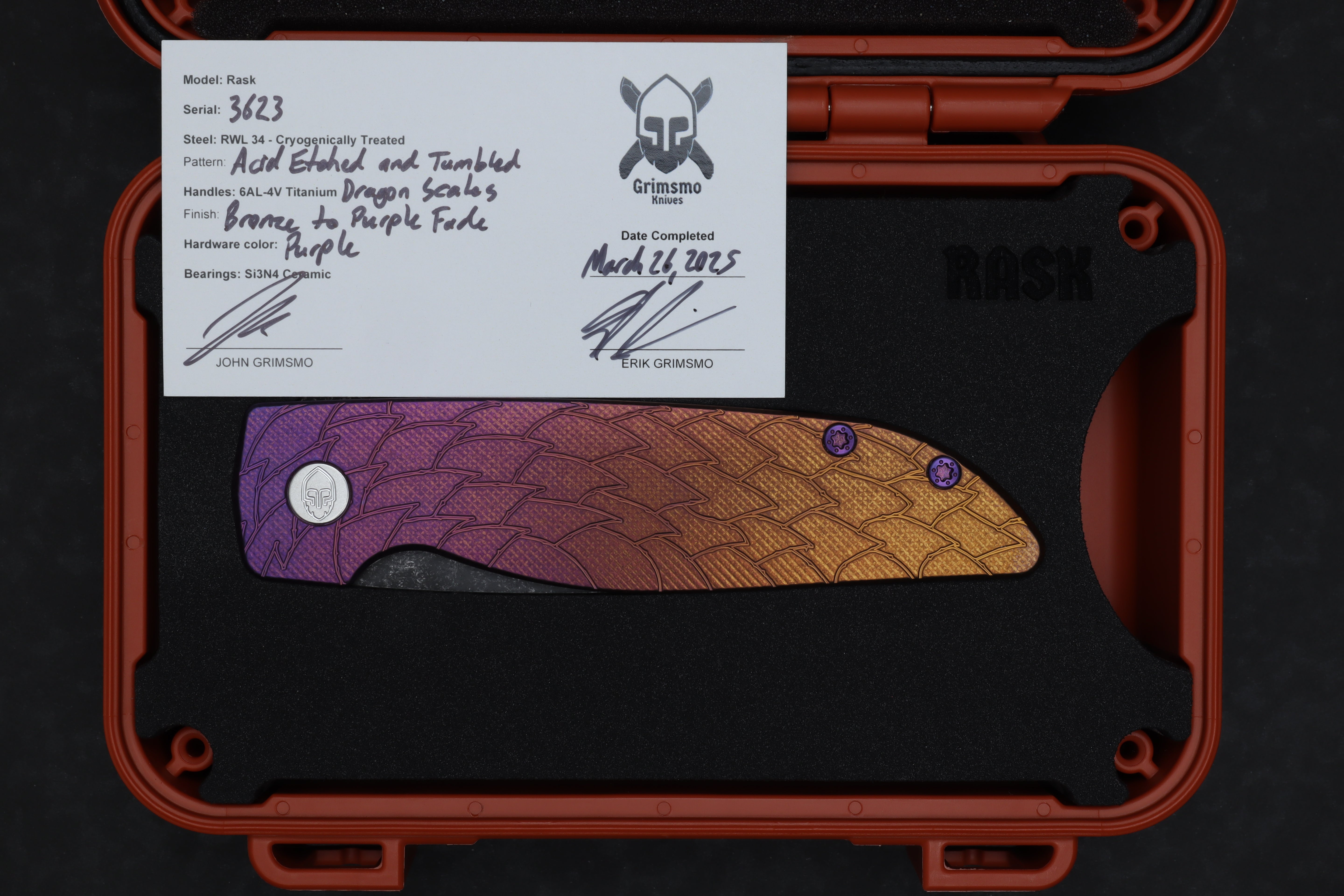 Rask #3623 9278340401