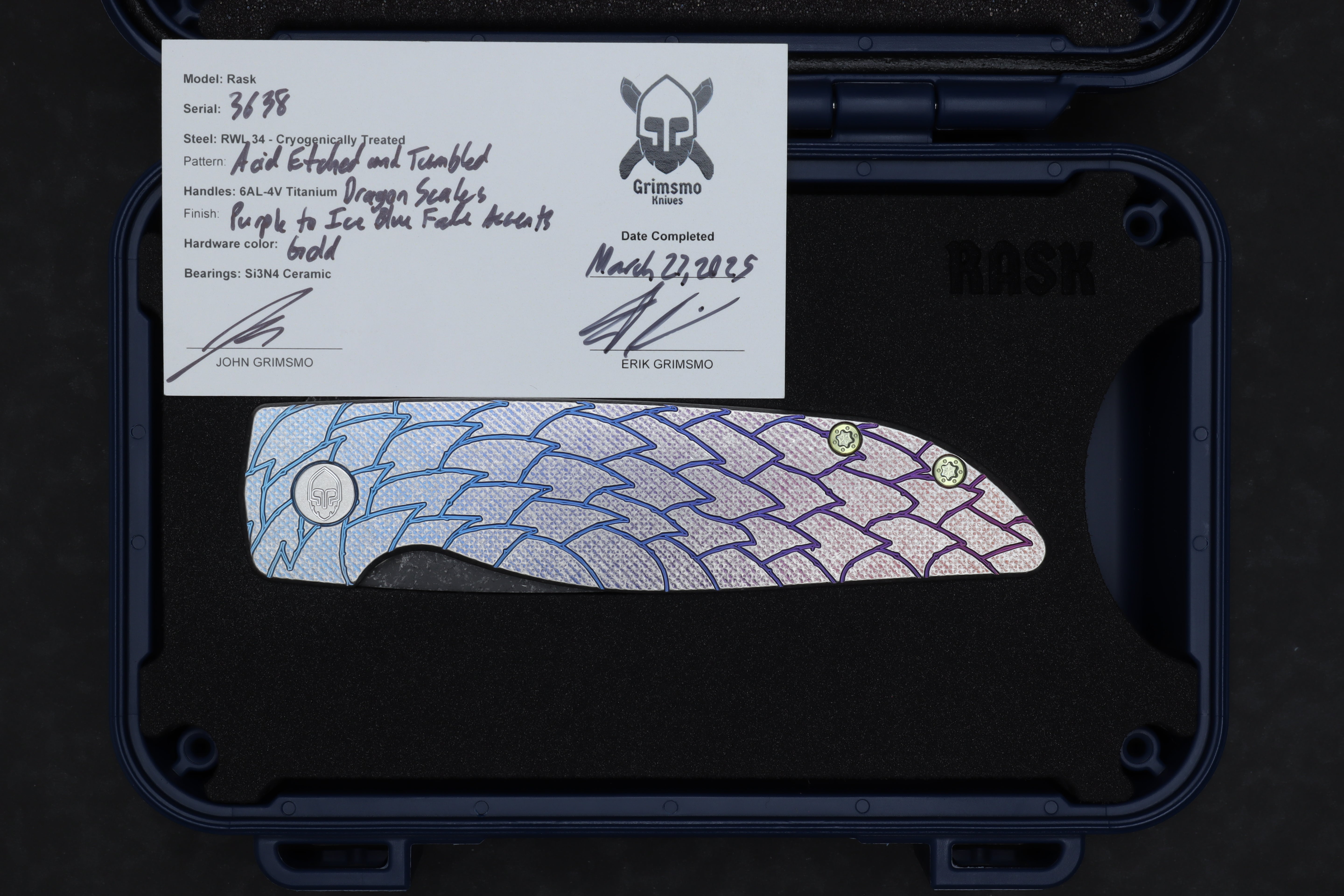 Rask #3638 9278340401