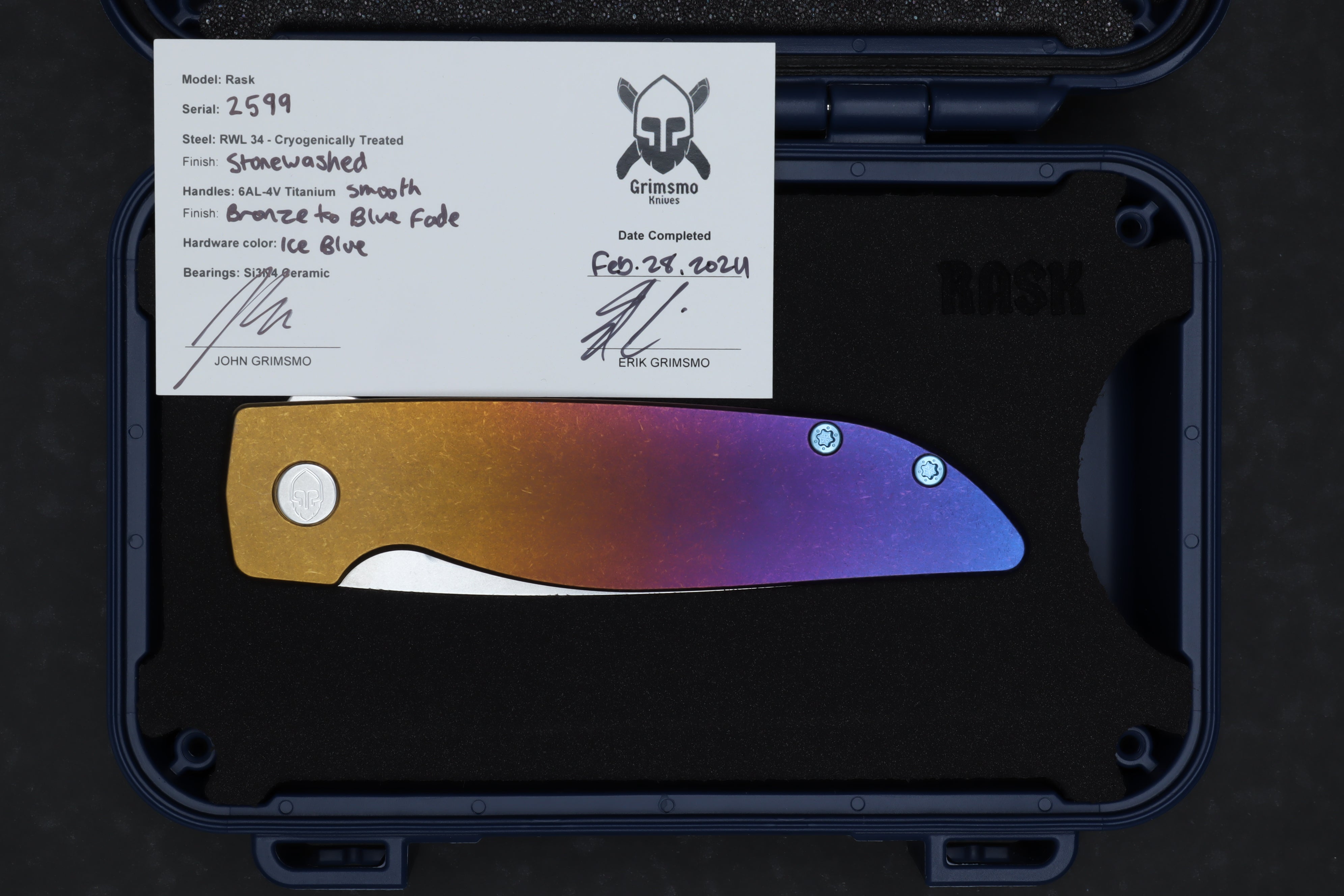 Rask #2599 9278340305