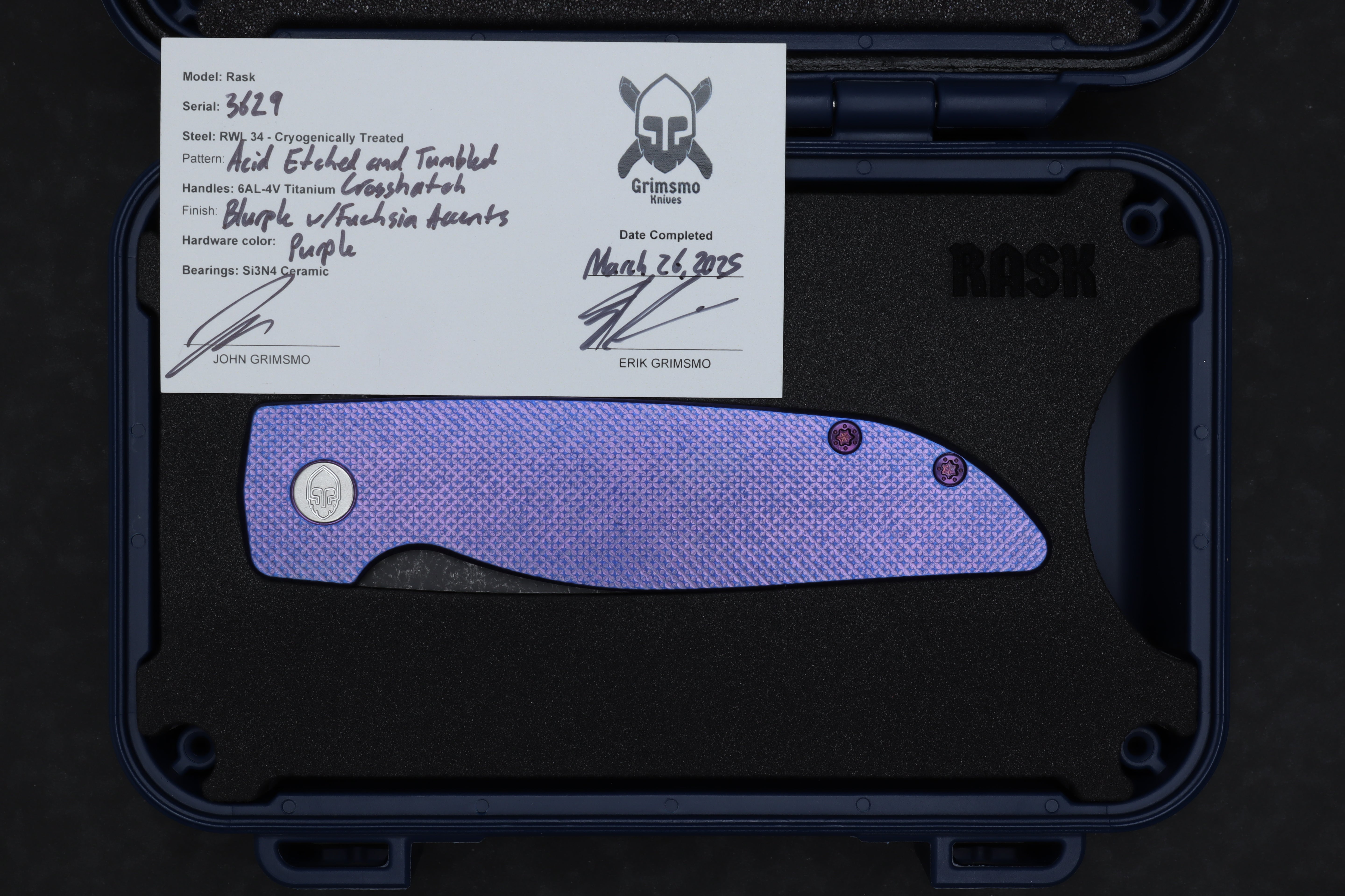 Rask #3629 9278340401