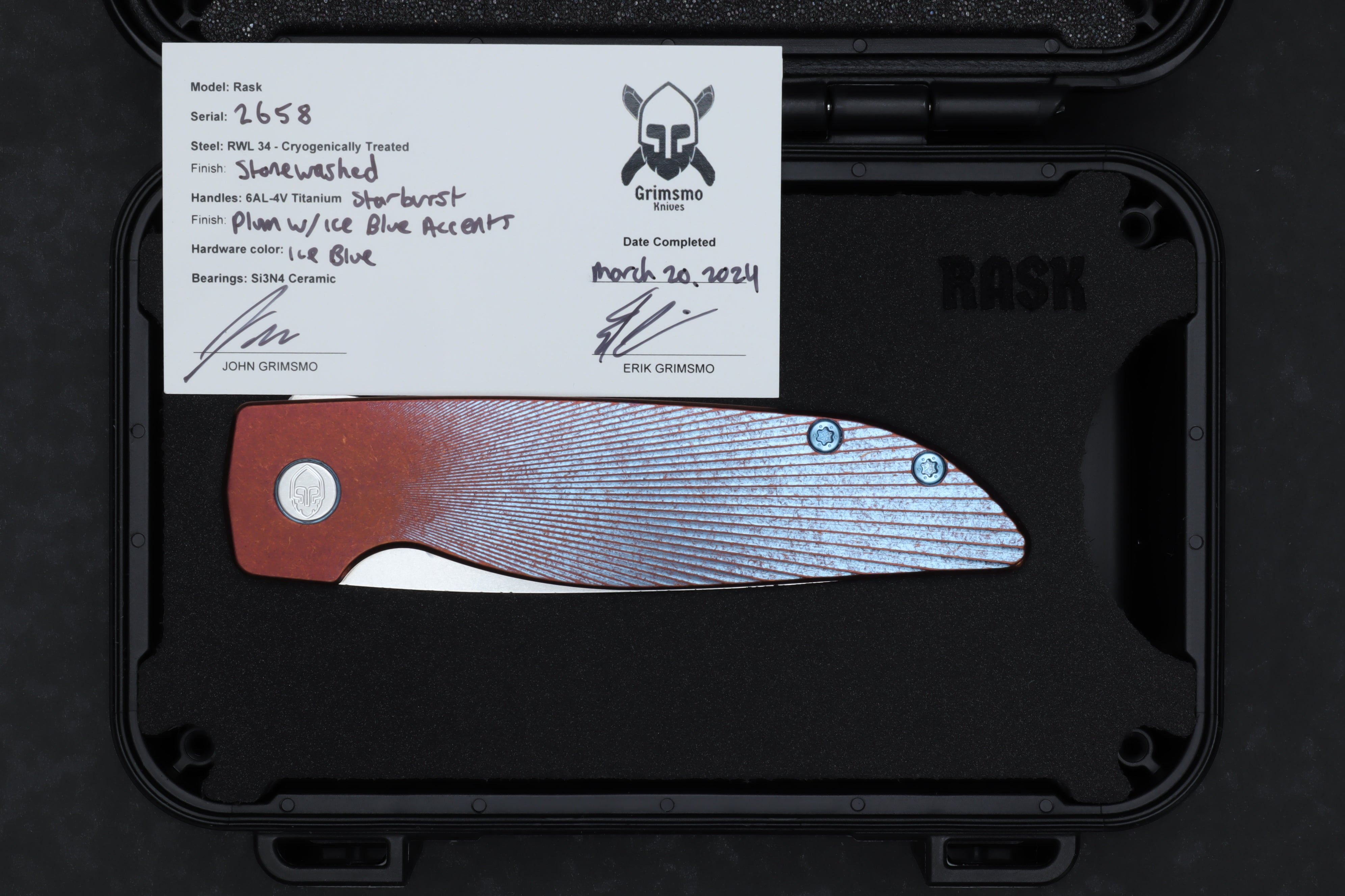 Rask #2658 9278340325