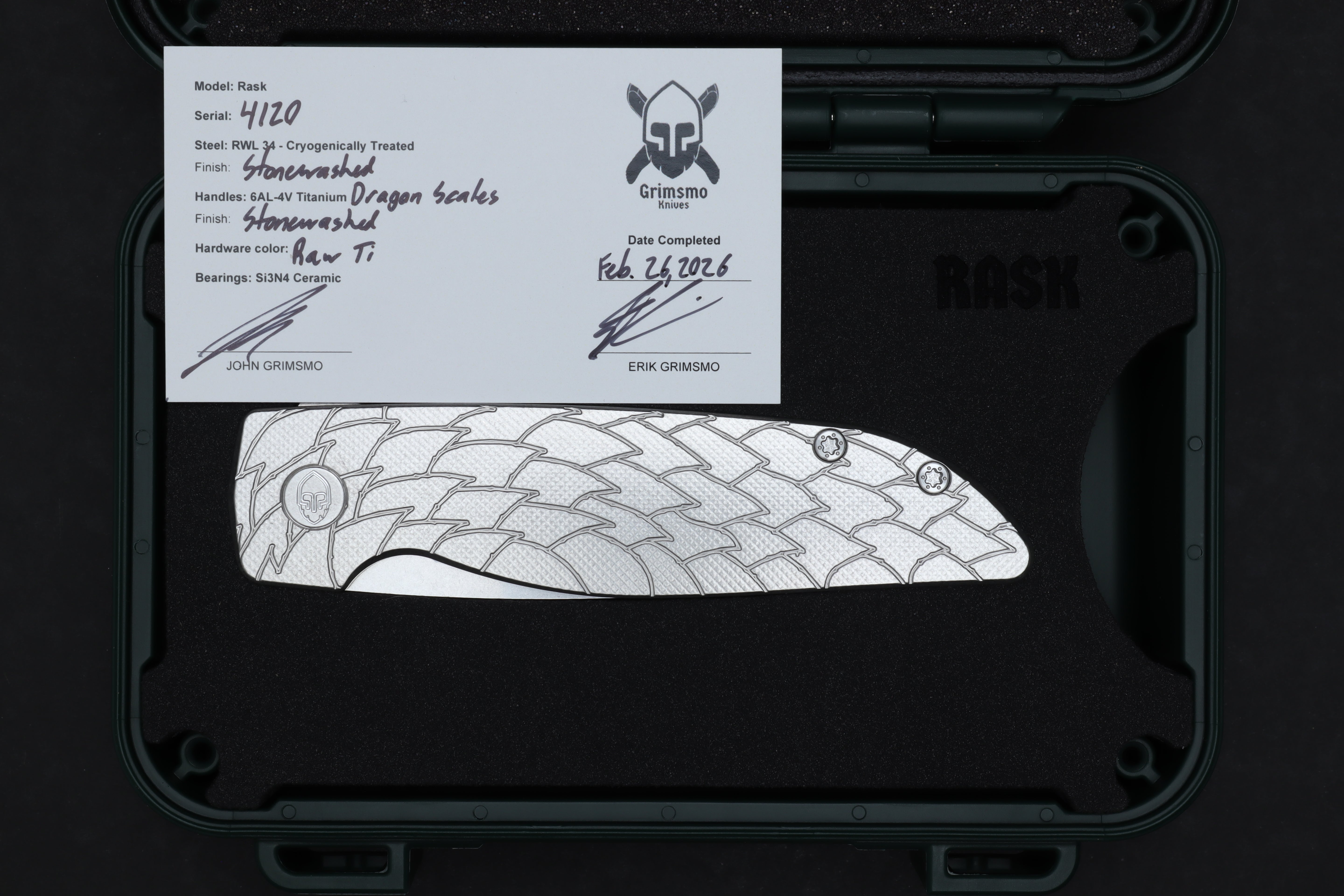 Rask #4120 9278340303