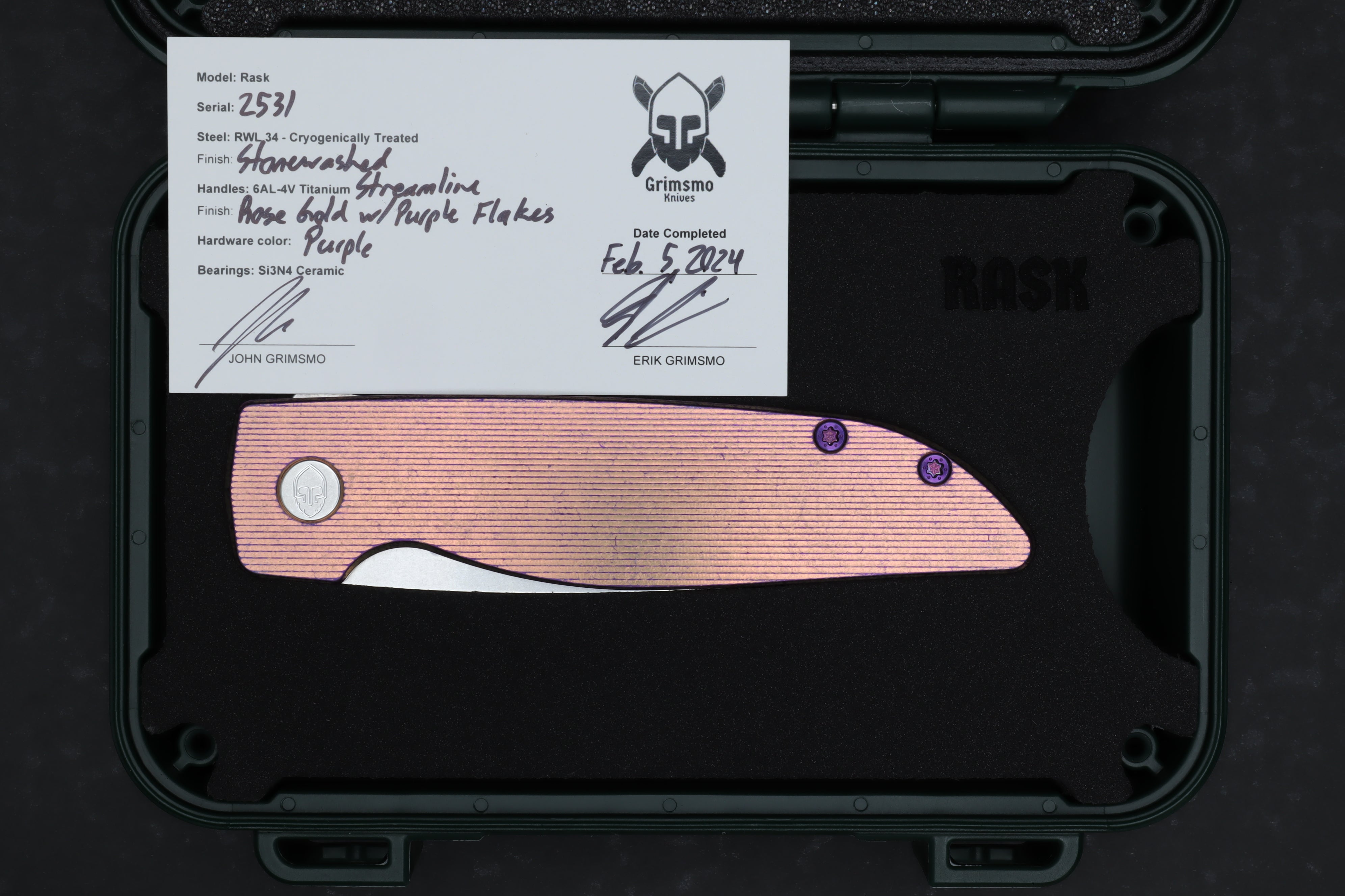 Rask #2531 9278340208