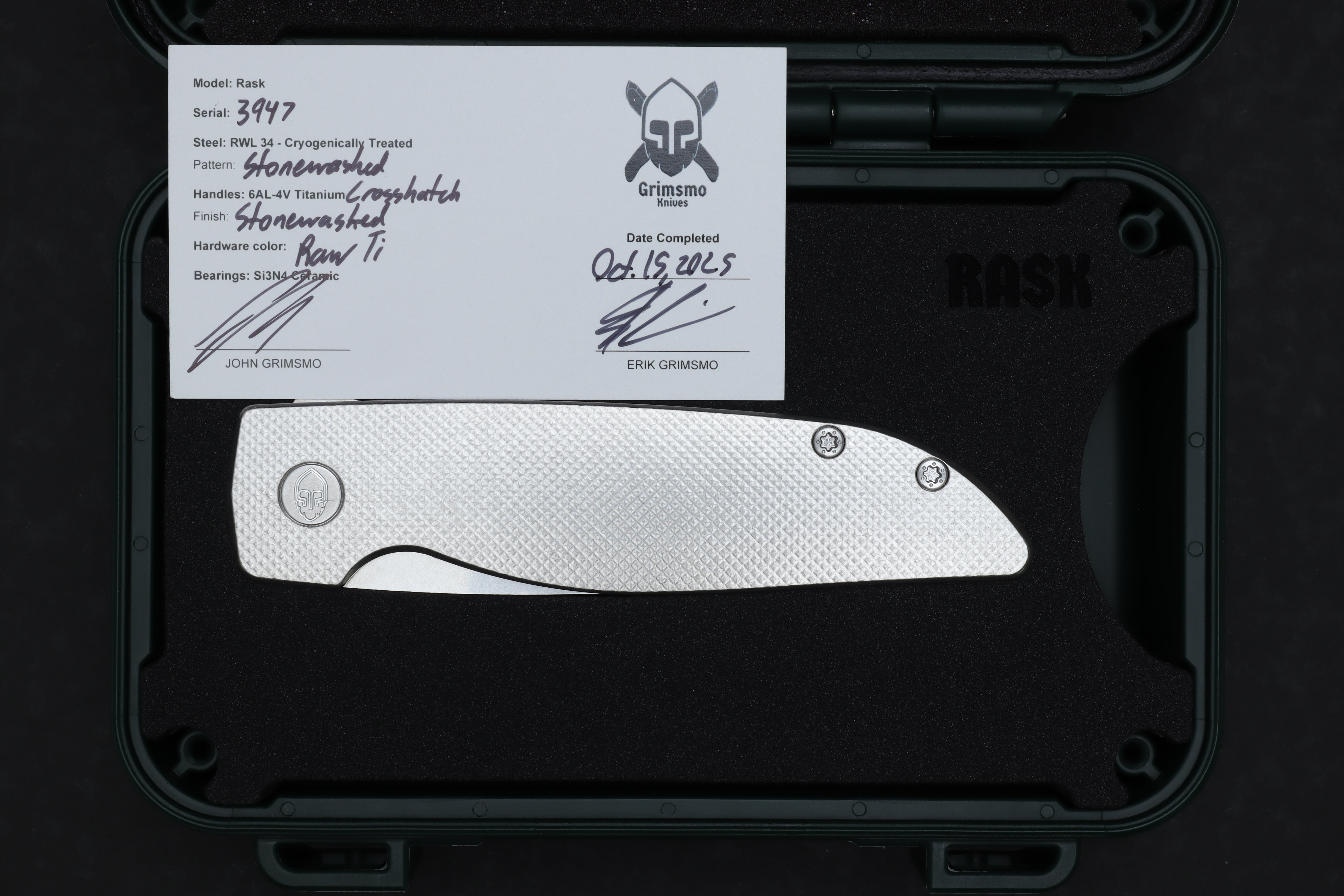 Rask #3947 9278341016