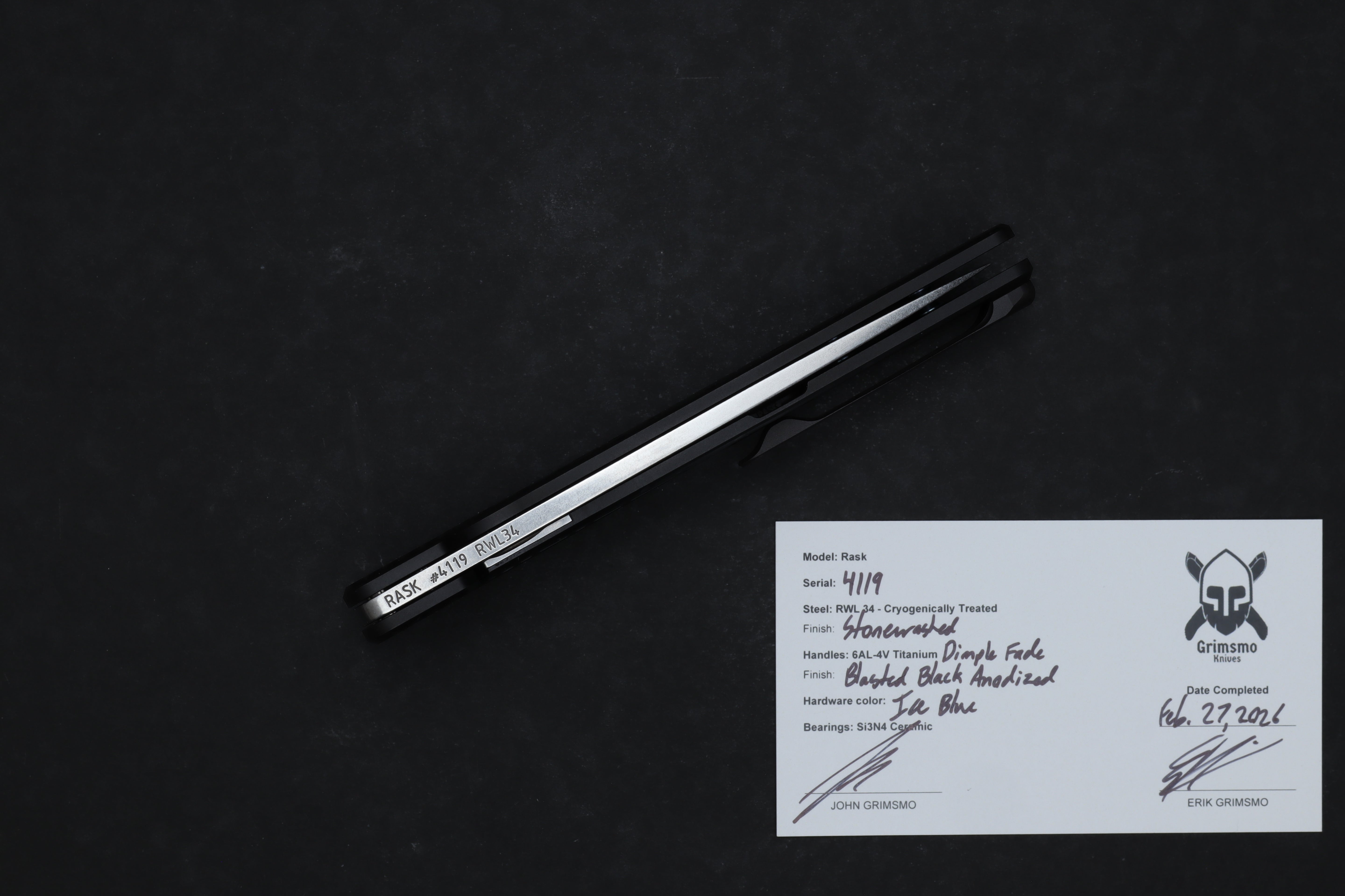 Rask #4119 9278340303