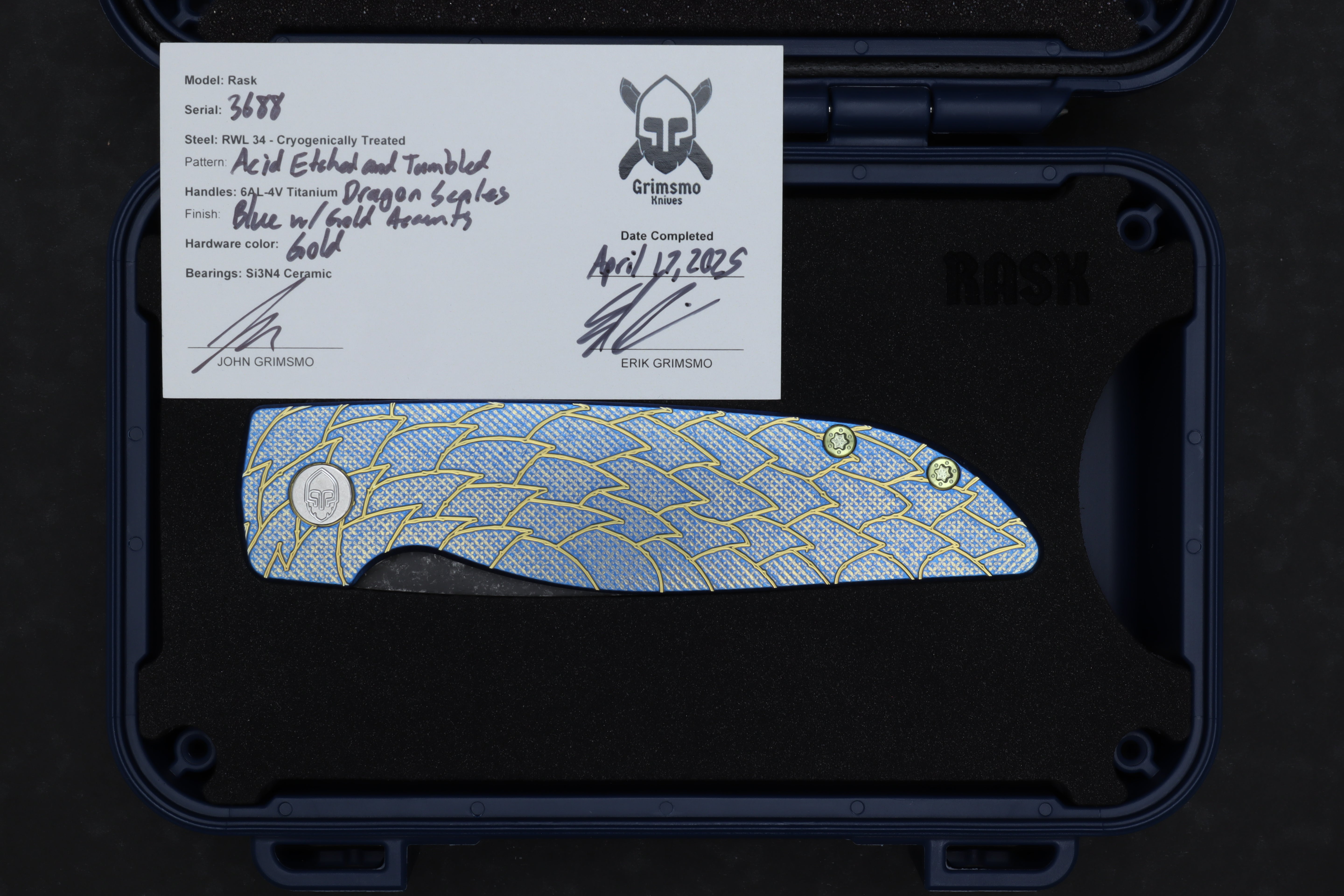Rask #3688 9278340421