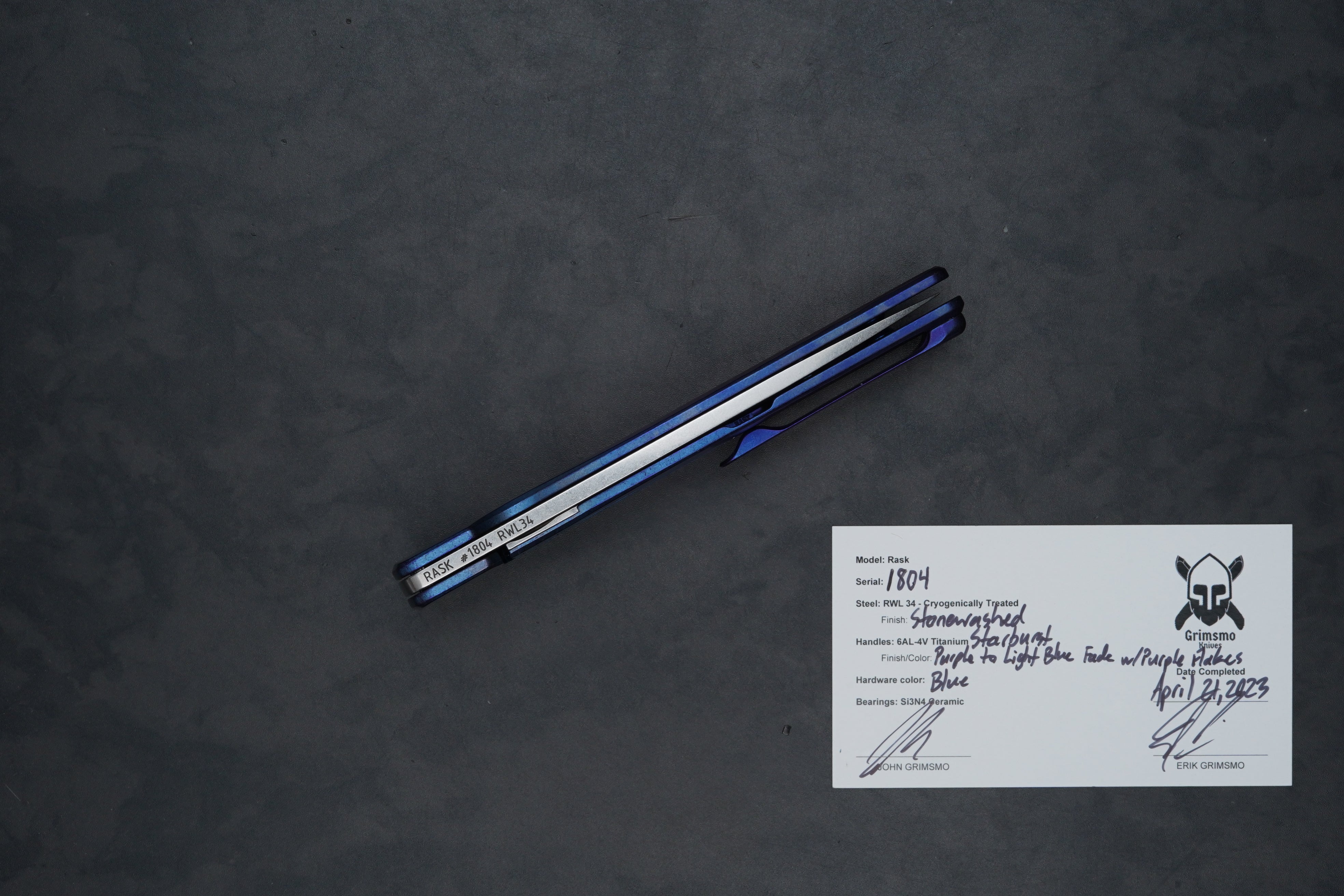 Rask #1804 9827380425