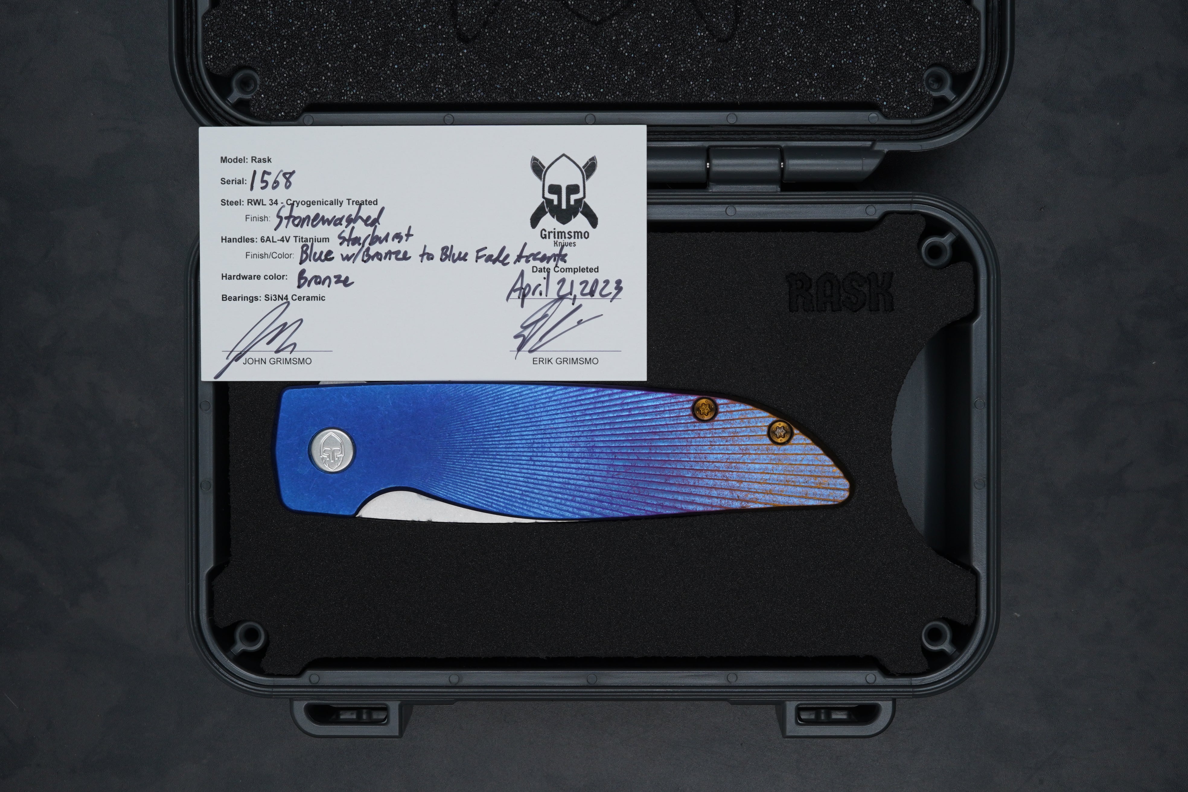 Rask #1568 9827380425