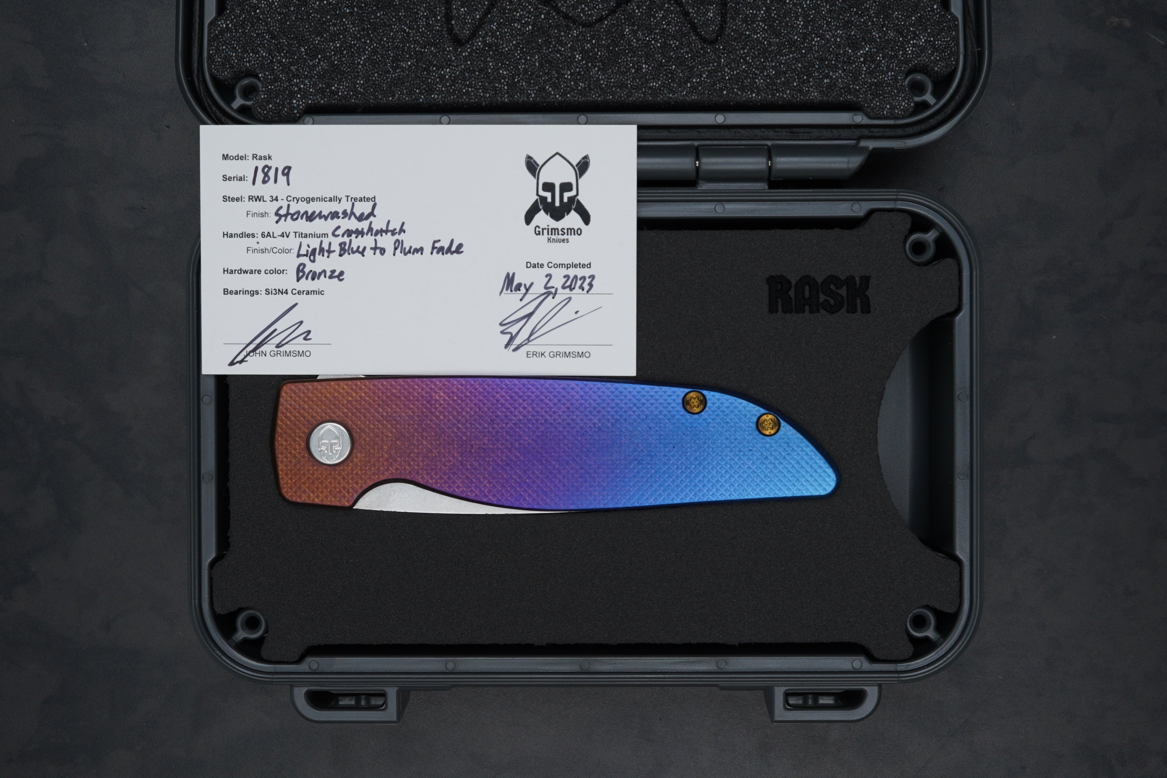 Rask #1819 5342630504