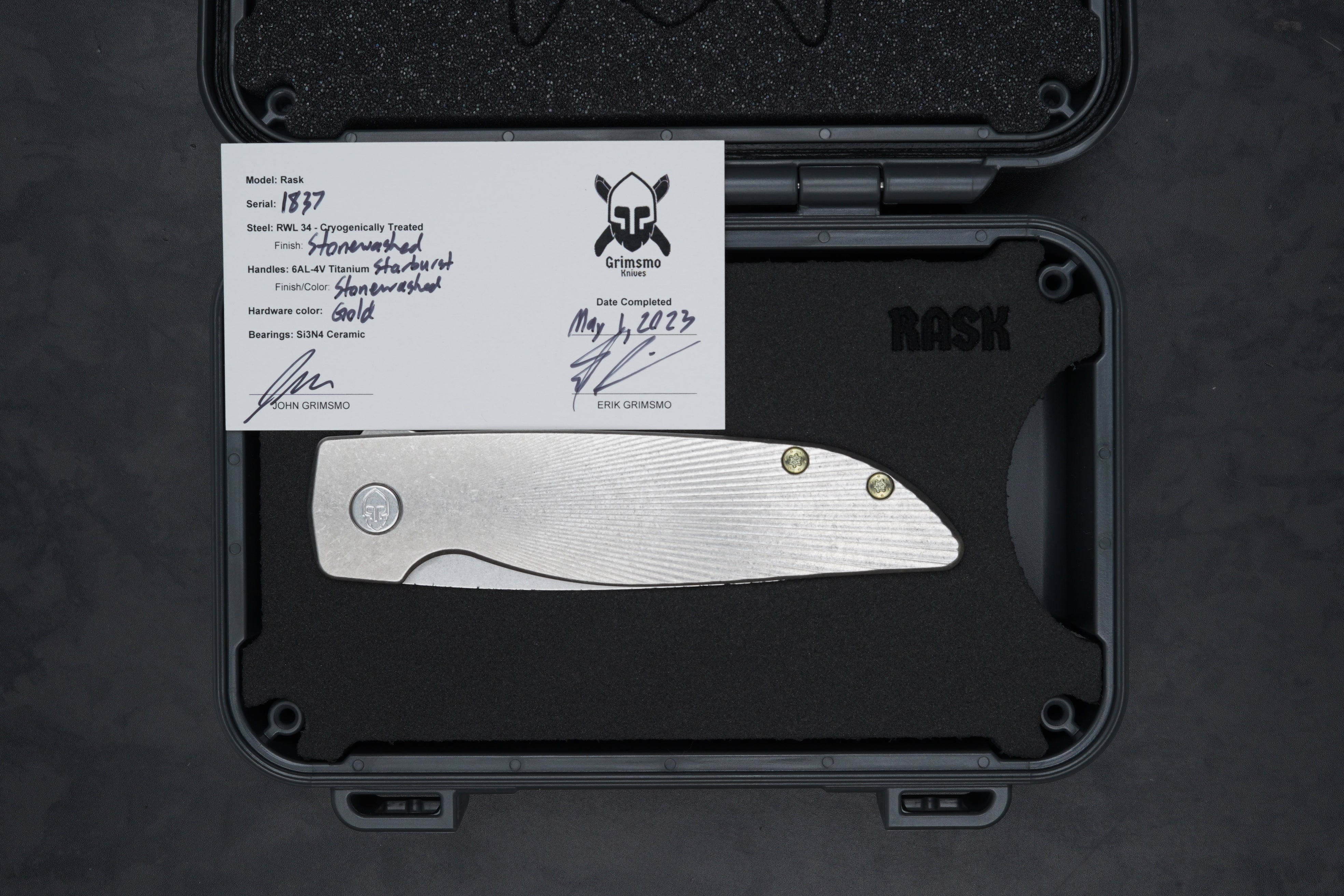 Rask #1837 5342630504