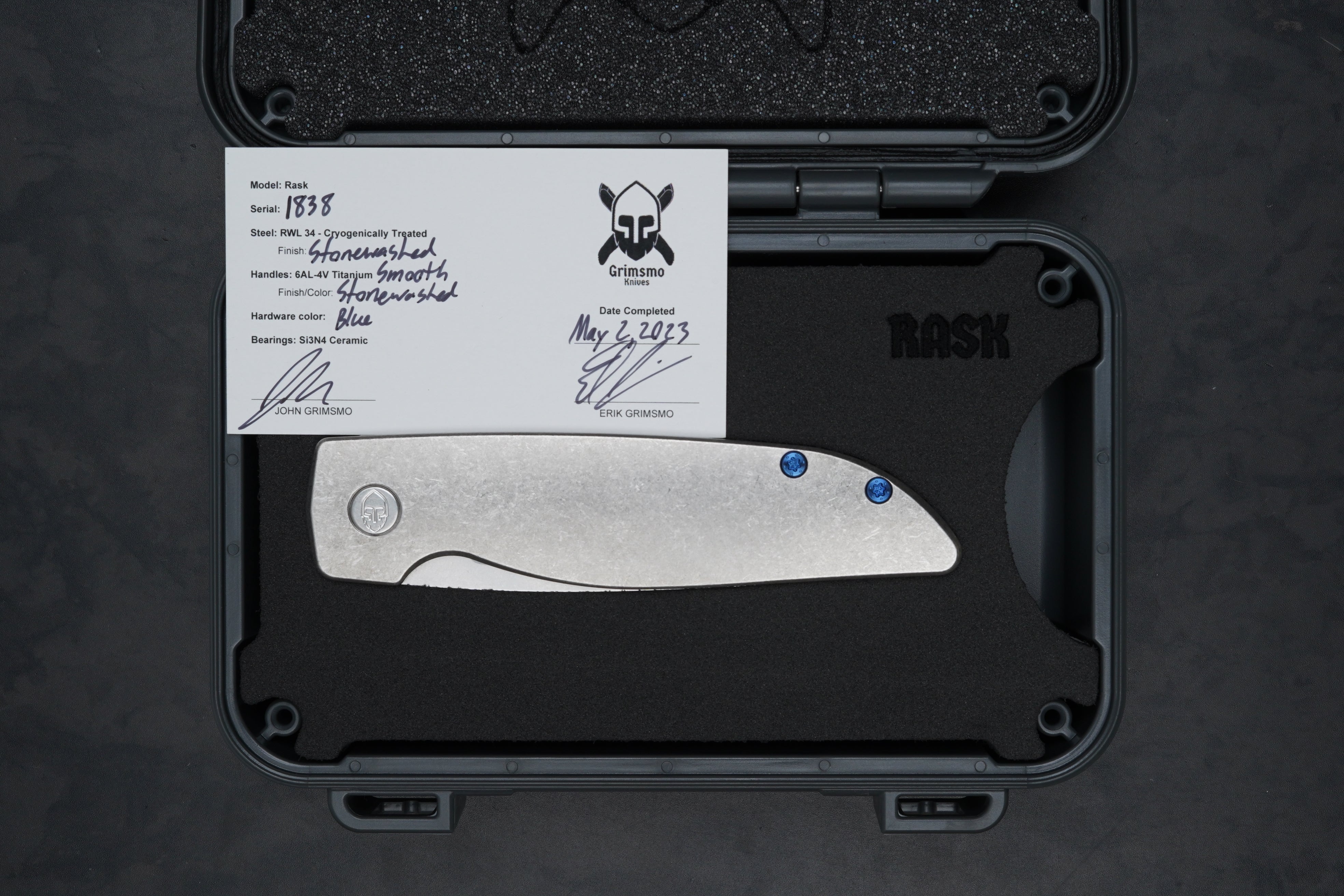 Rask #1838 5342630504