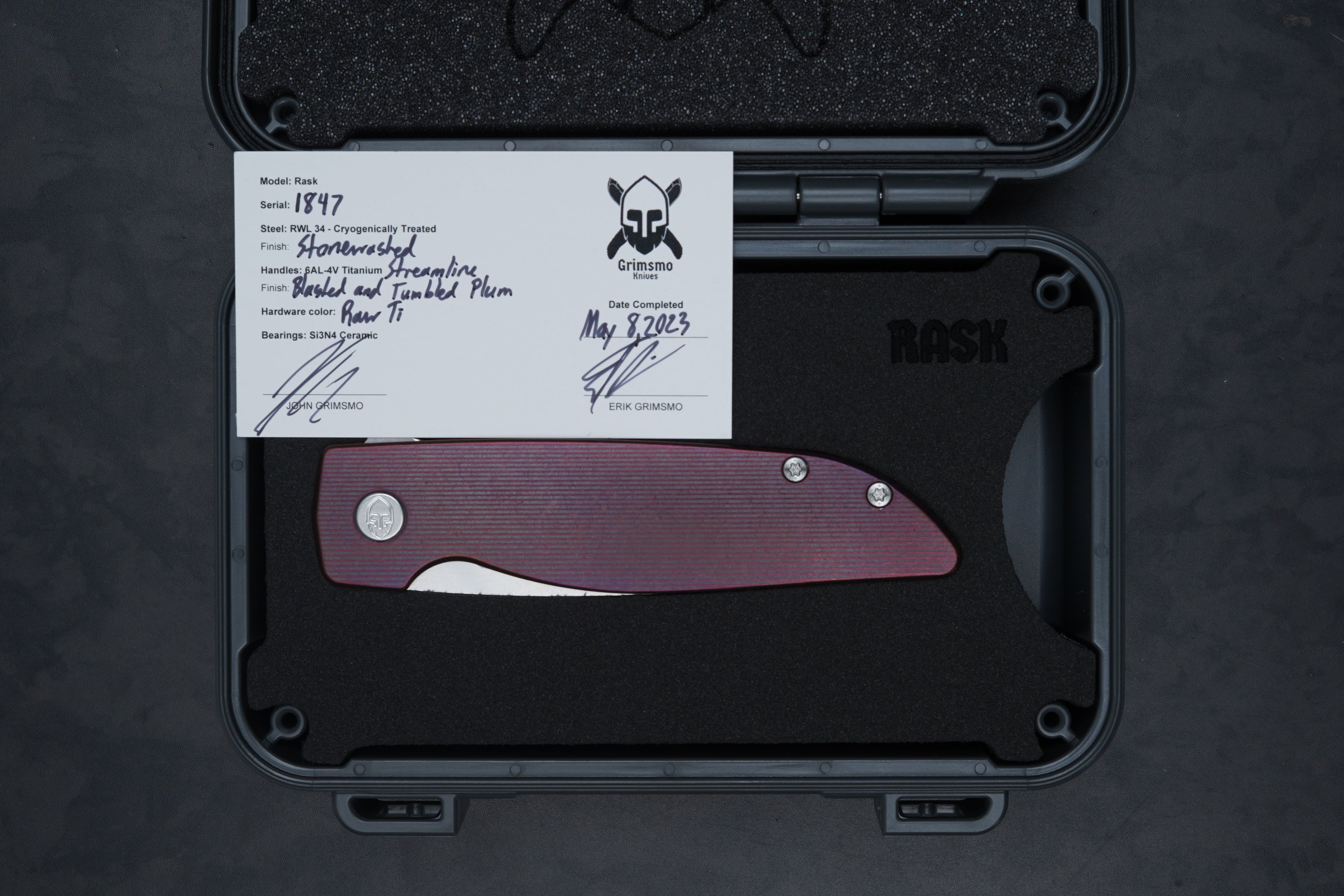 Rask #1847 5463720515