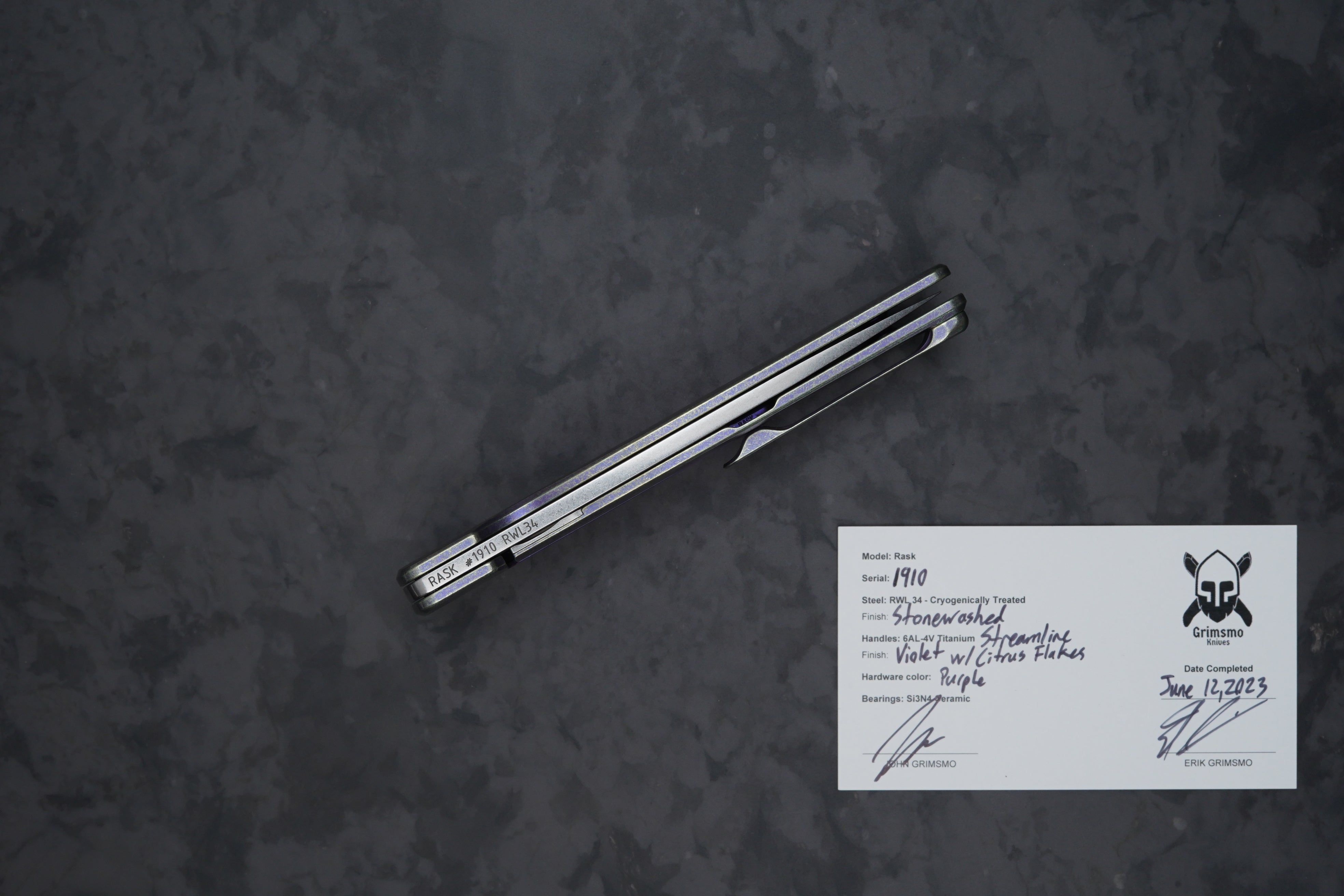 Rask #1910 63728190613