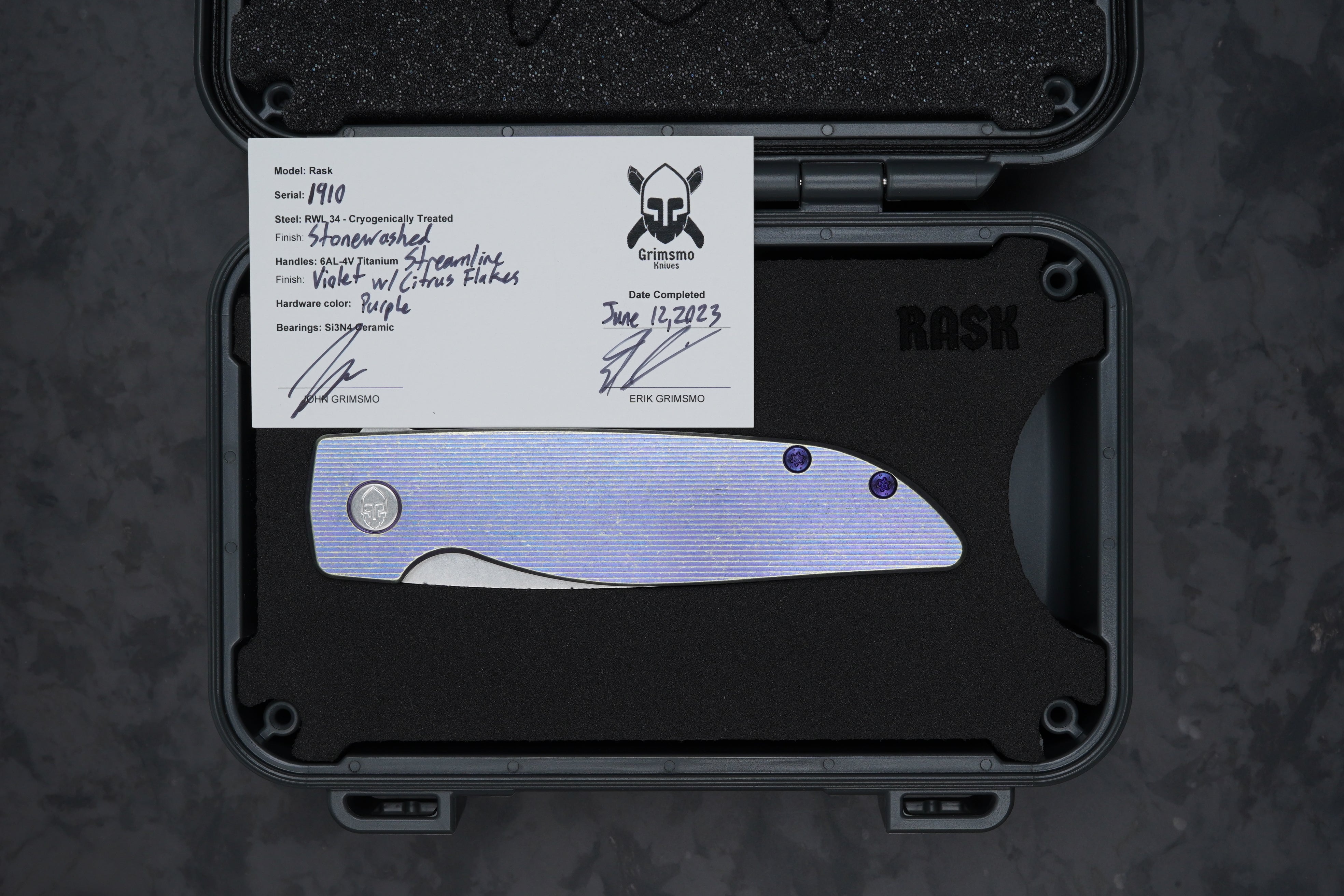 Rask #1910 63728190613