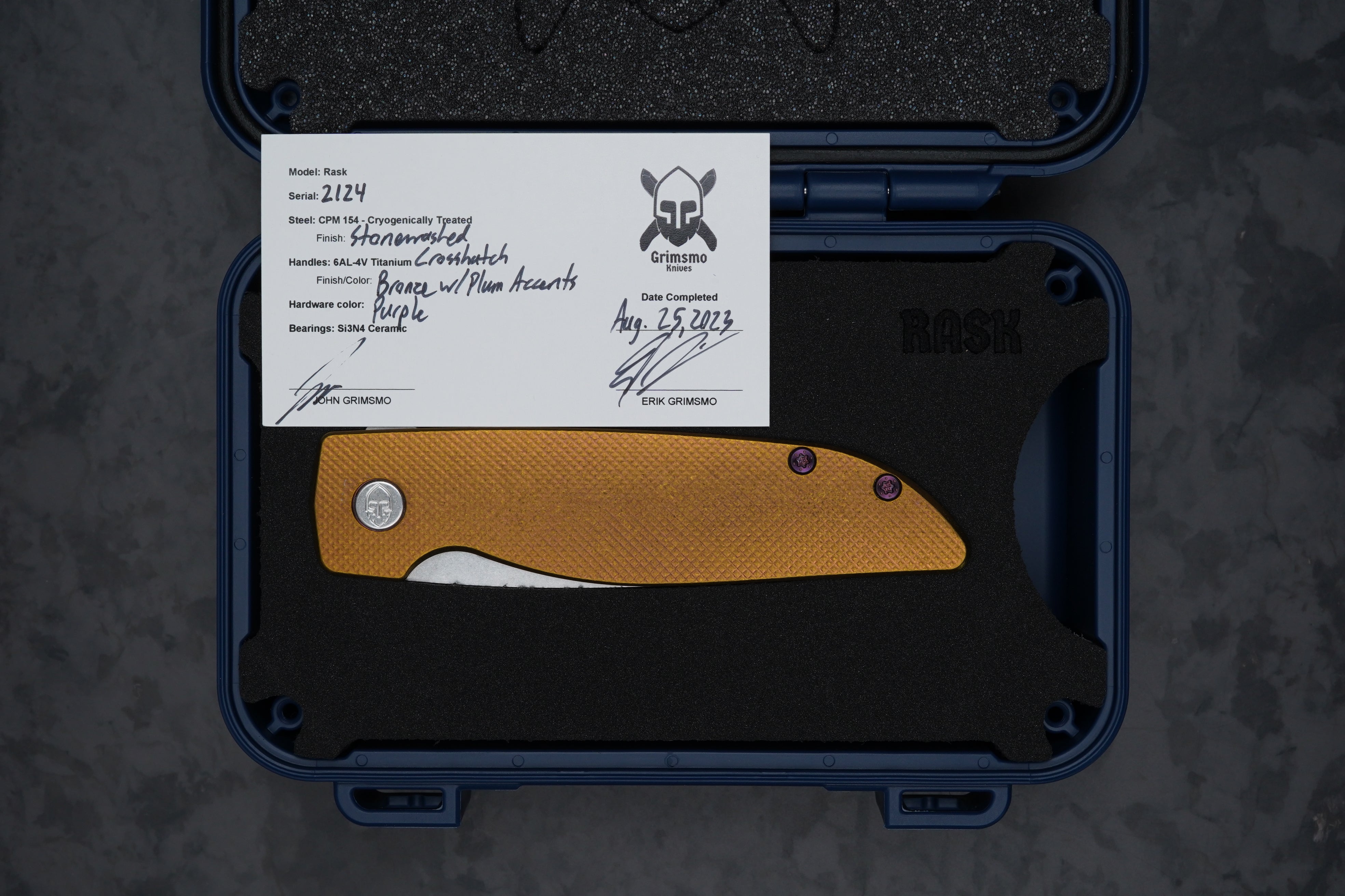 Rask #2124 83457270831