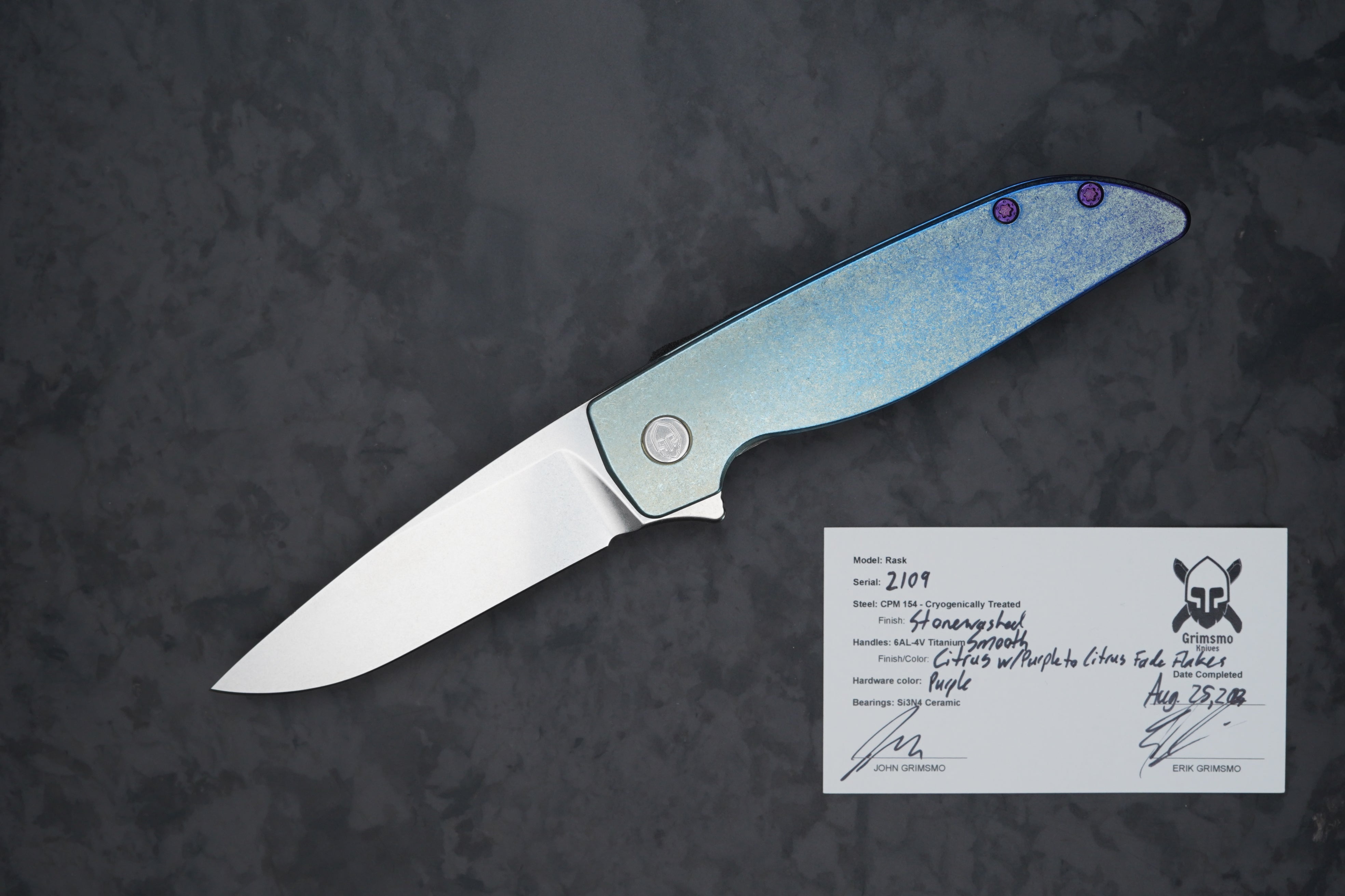 Rask #2109 83457270831