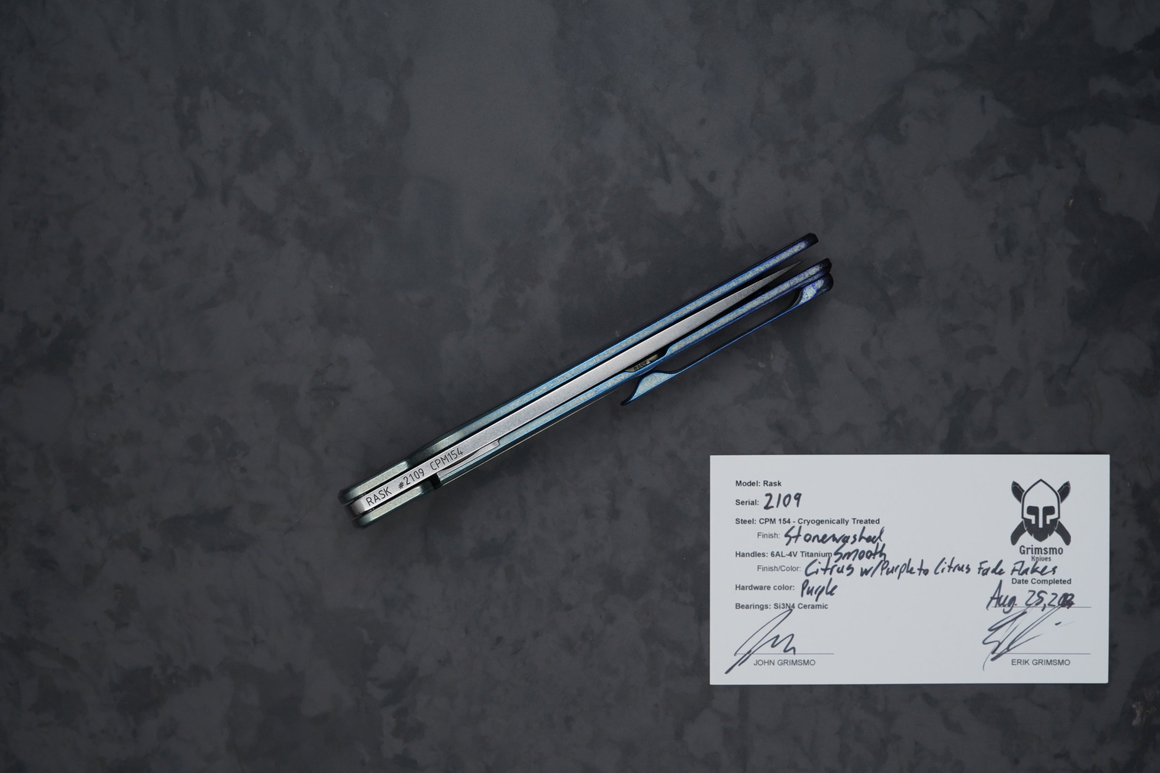 Rask #2109 83457270831