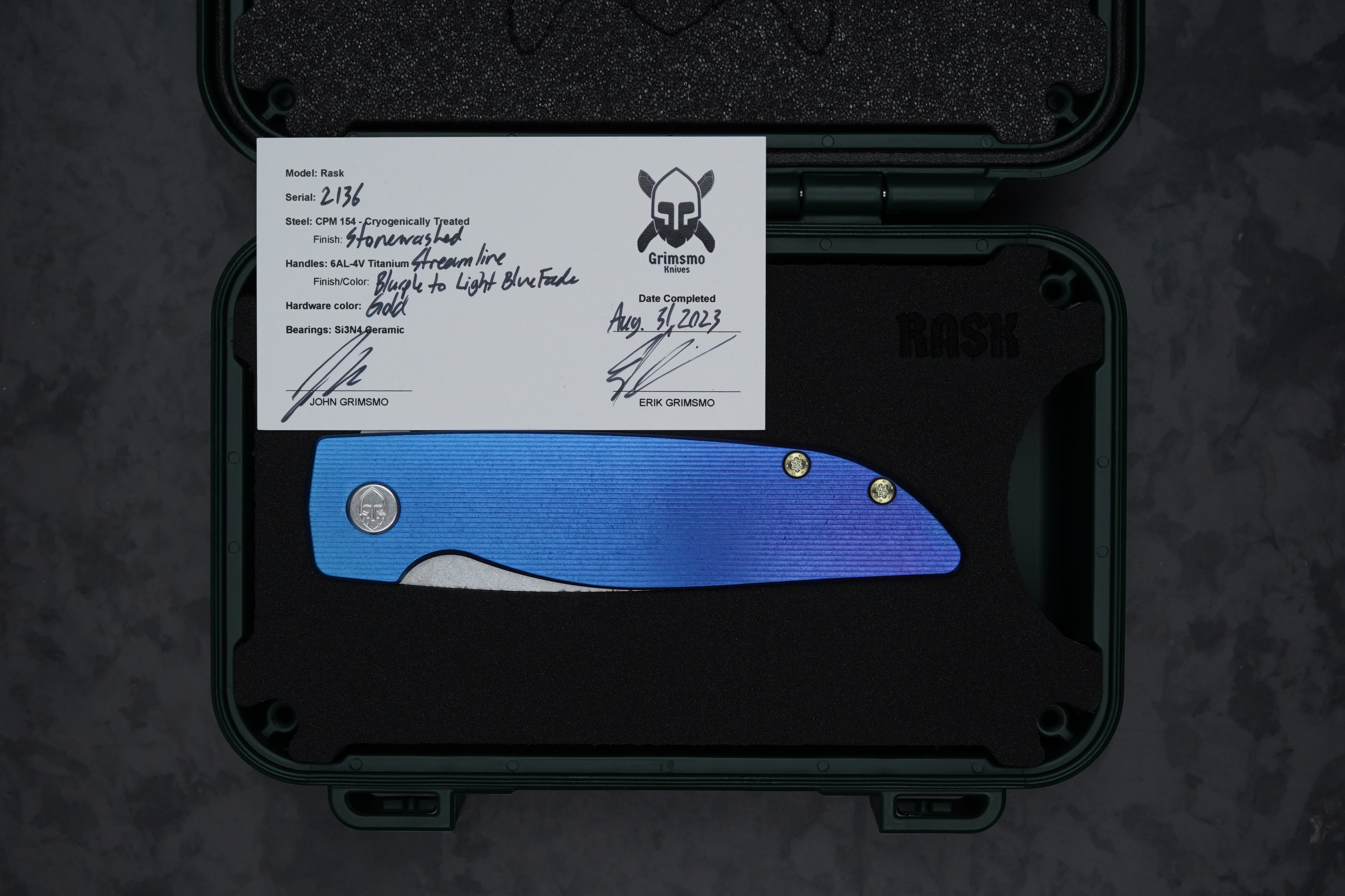 Rask #2136 83457270905