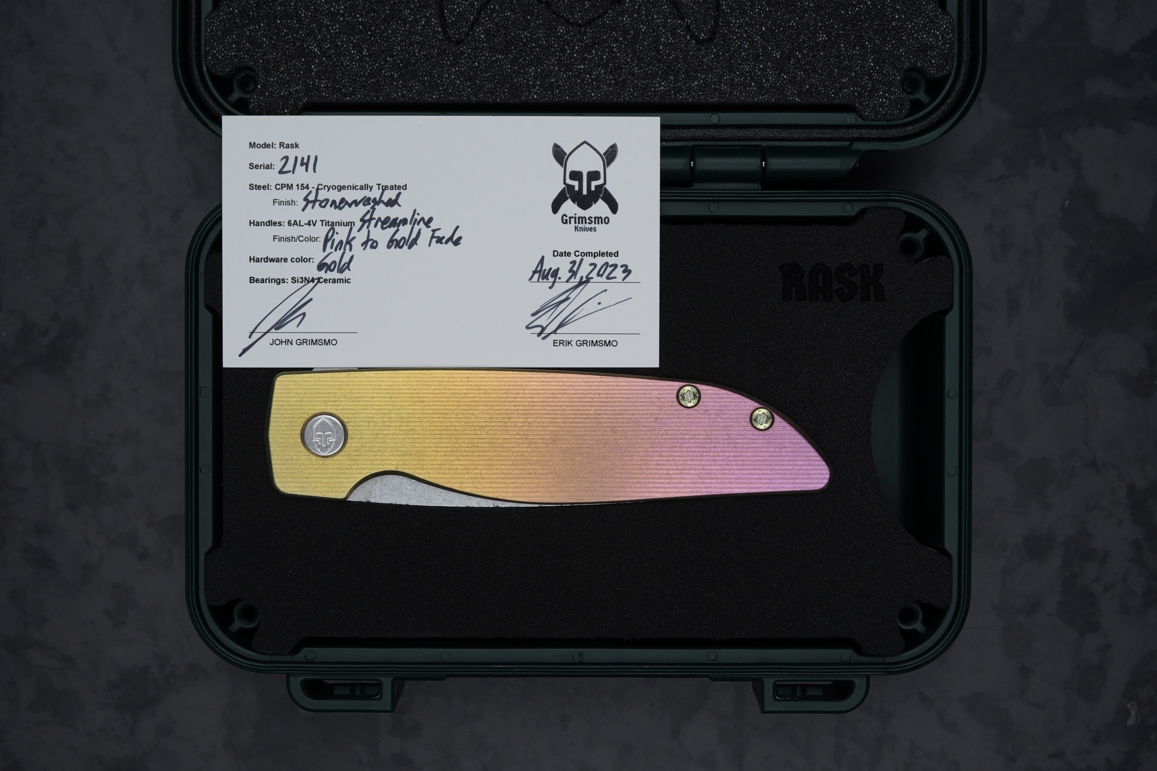 Rask #2141 83457270905