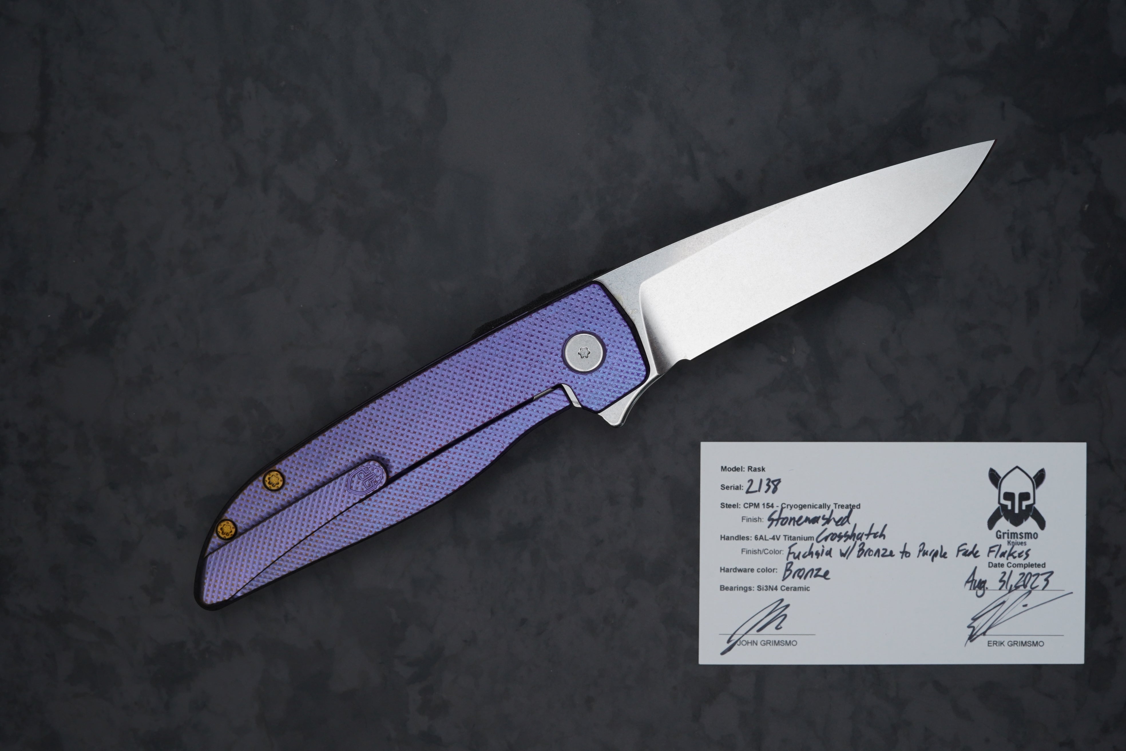 Rask #2138 83457270905