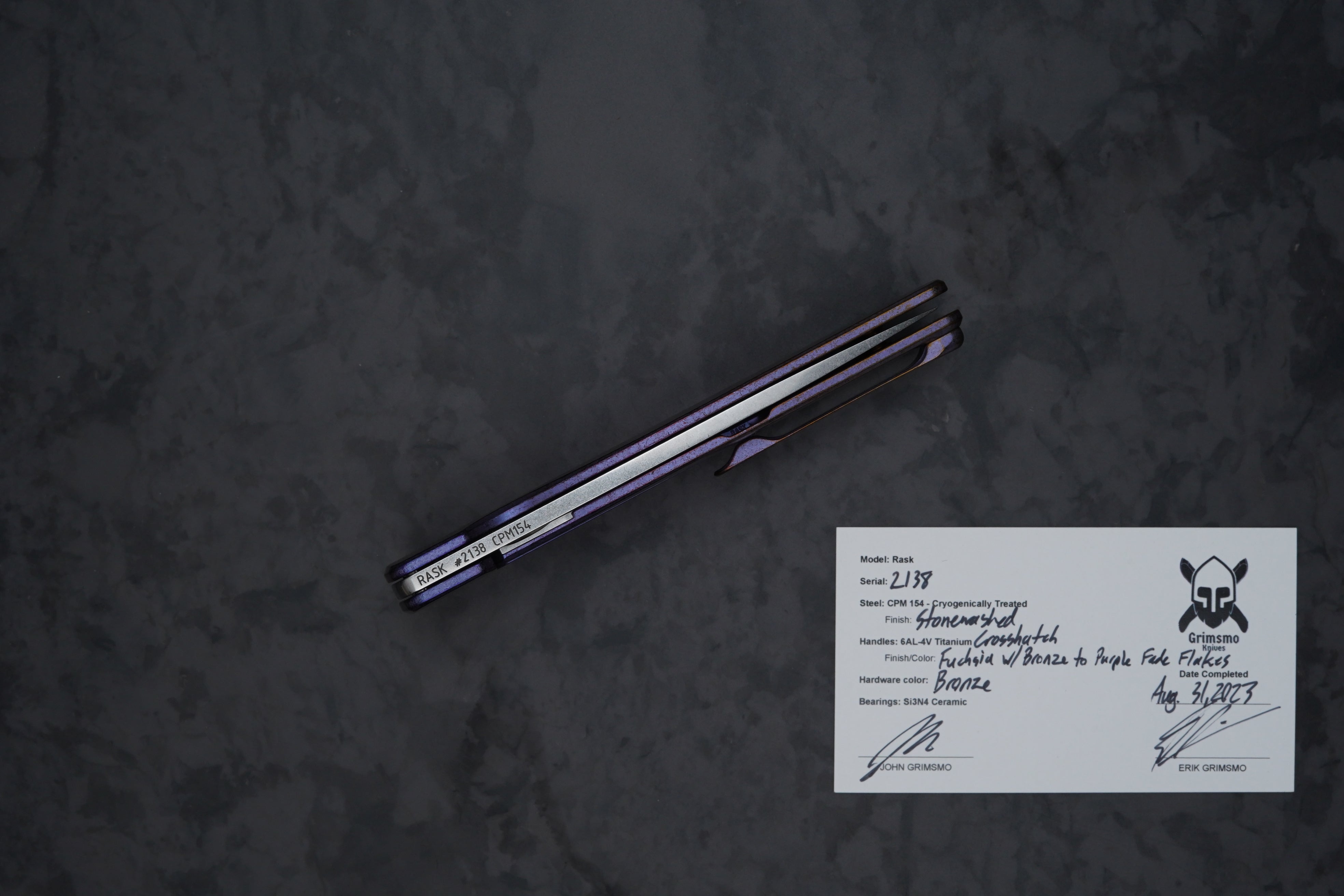 Rask #2138 83457270905