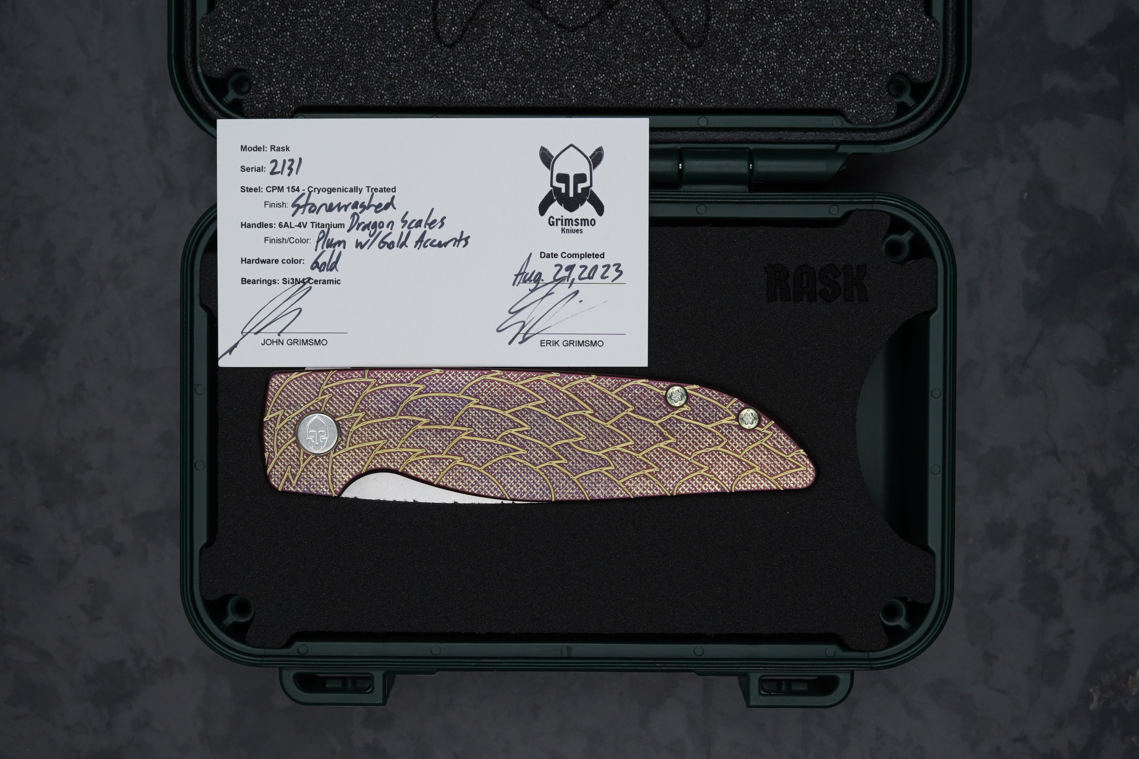 Rask #2131 83457270906