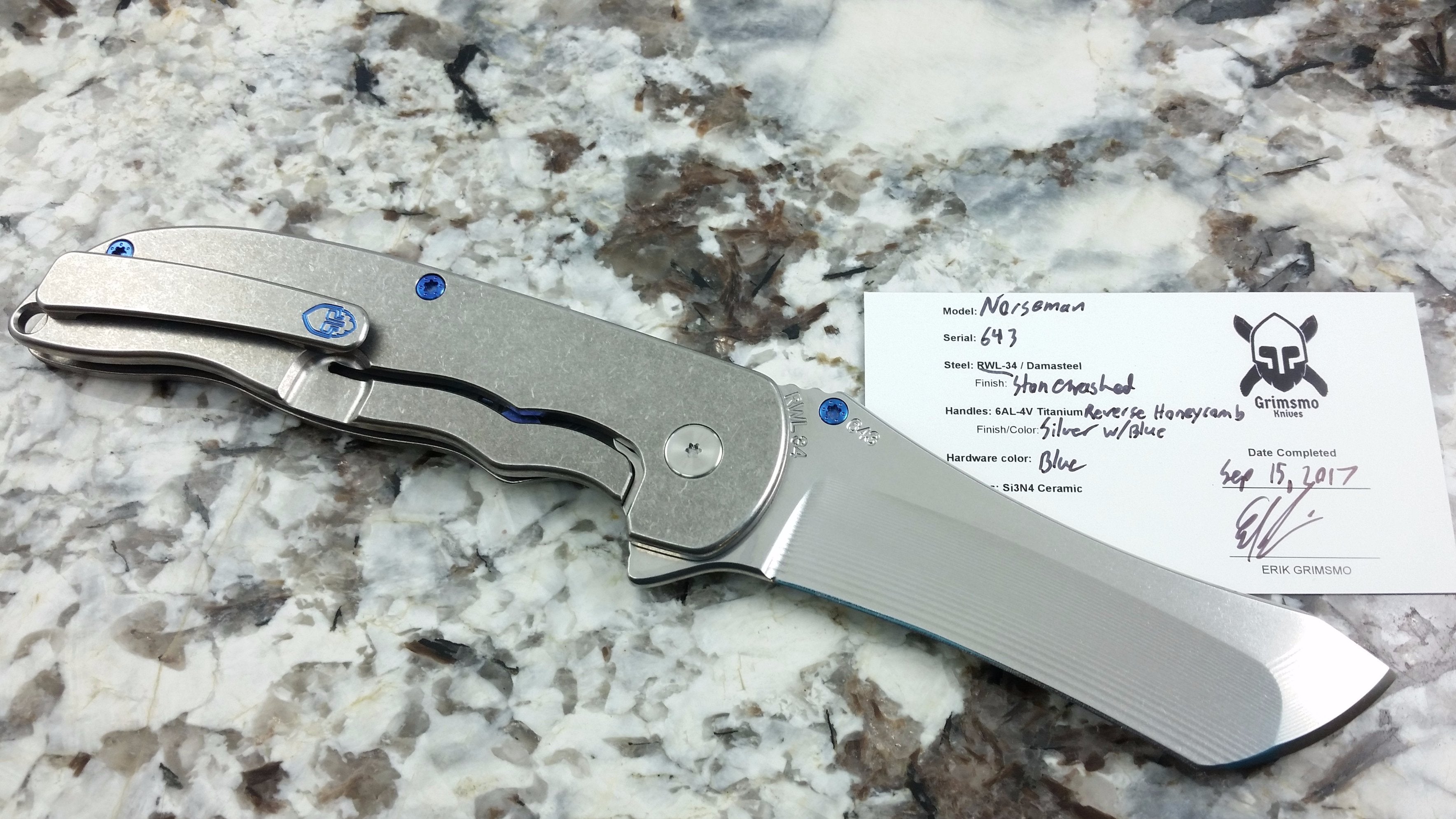 Norseman #643 6546513565468151654