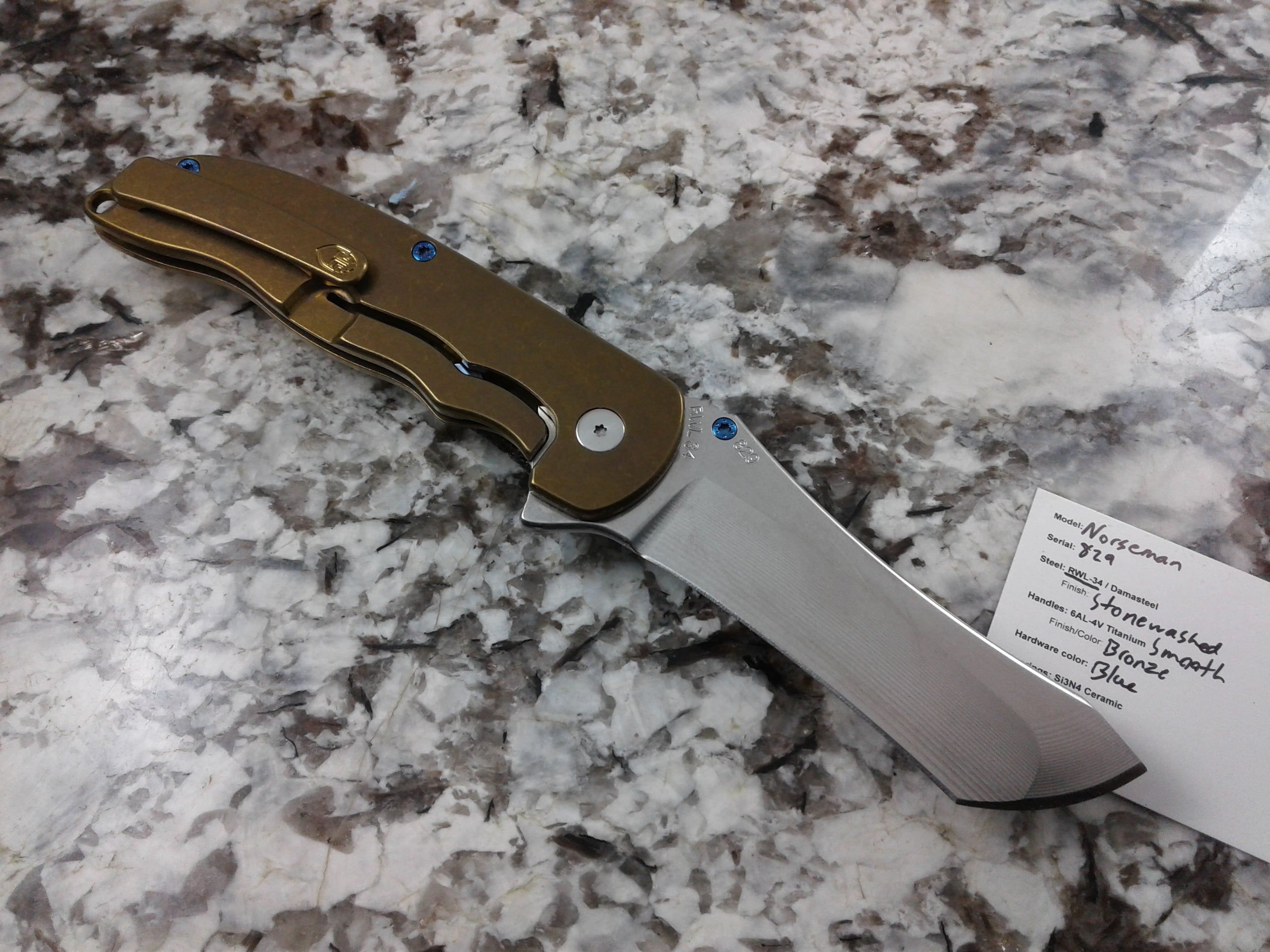 Norseman #829 0009876545